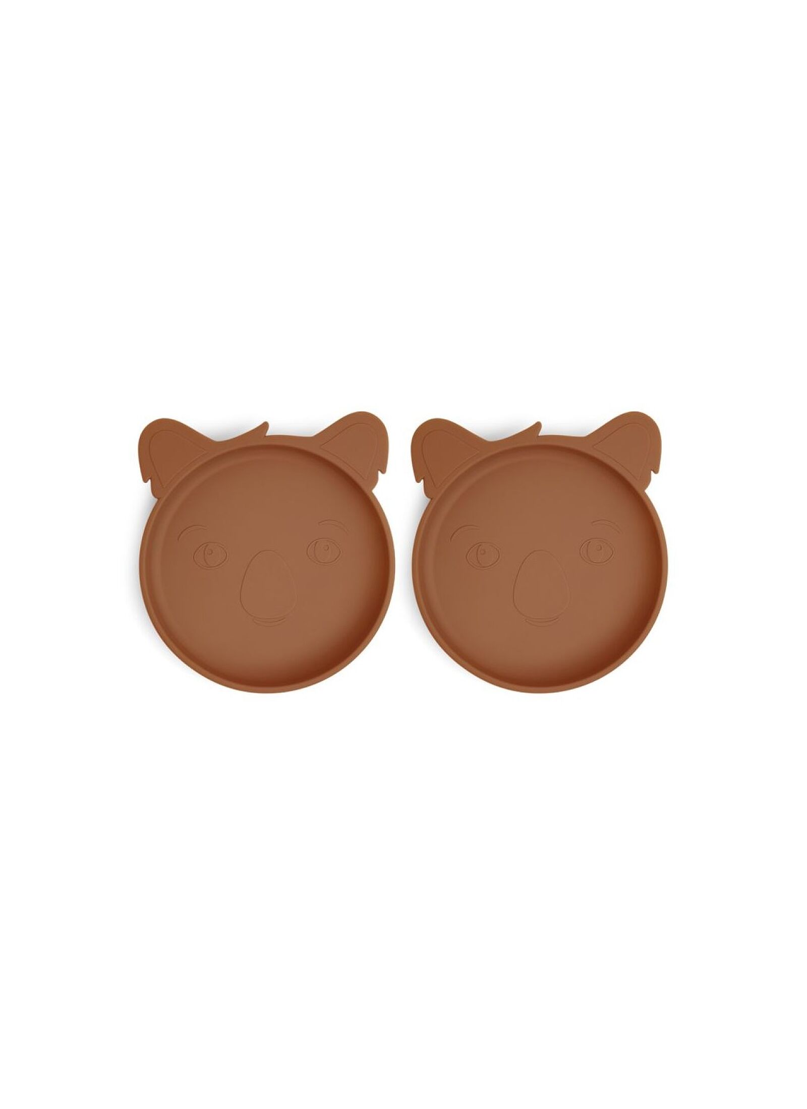 SILICONE PLATES AKILA KOALA CARAMEL CAFE
