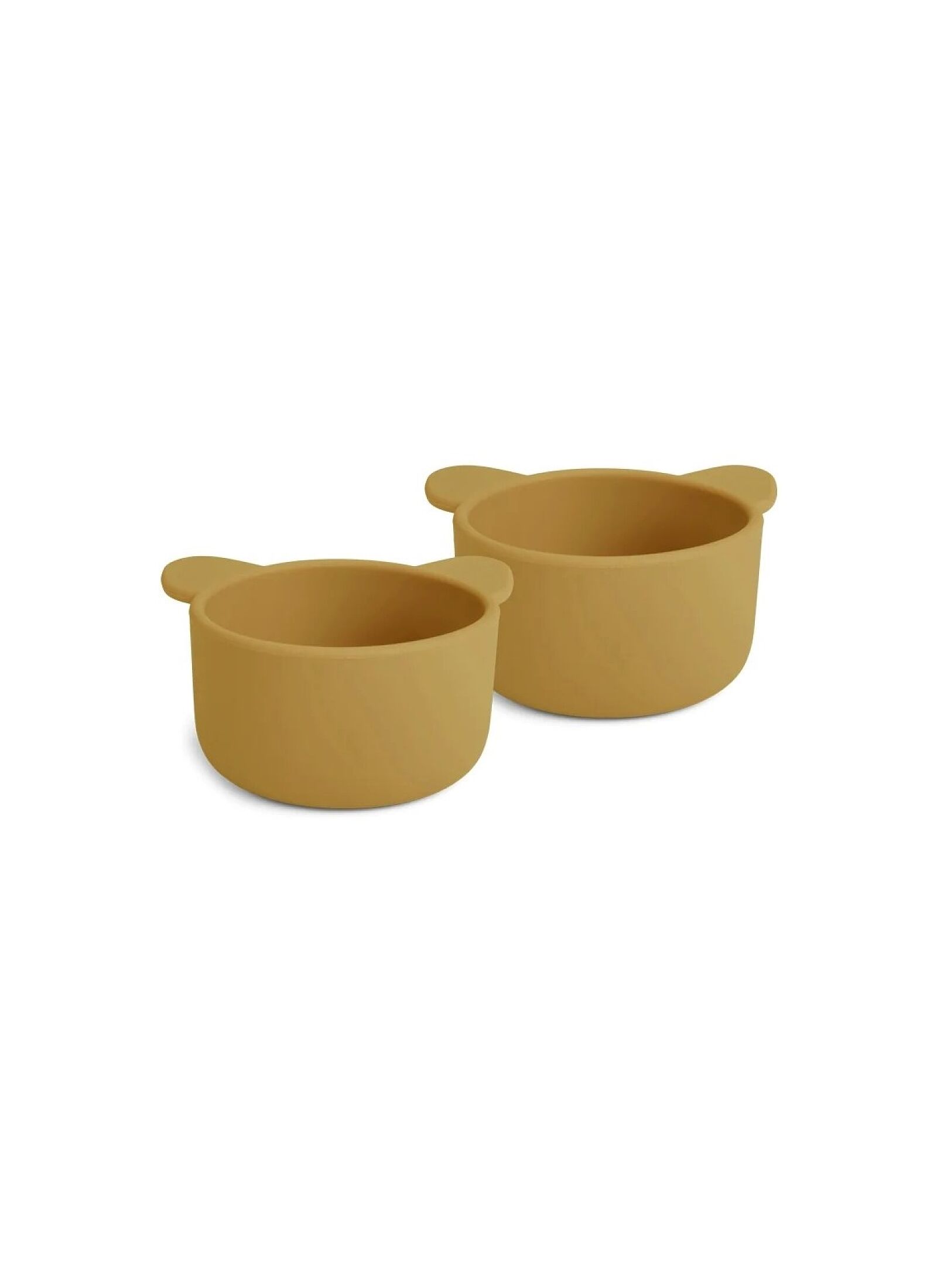 SILICONE SNACK BOWL ROSA DUSTY YELLOW