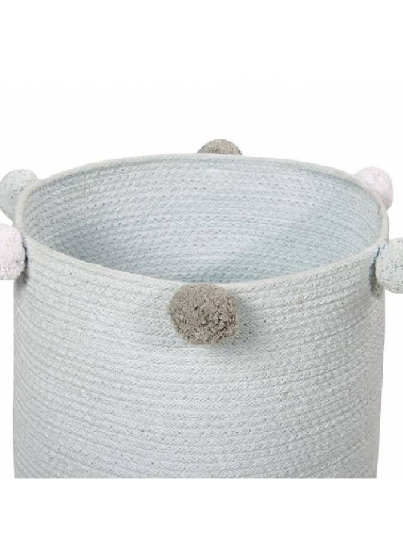 BASKET BUBBLY BLUE (30X30)