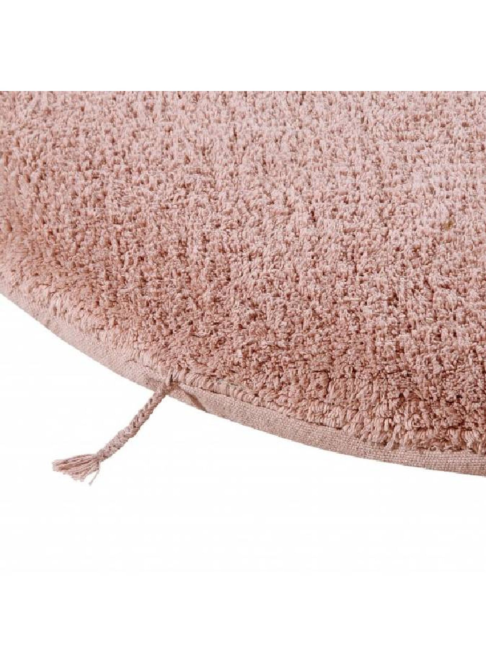 POUF-RUG LOU VINTAGE NUDE (120CM)
