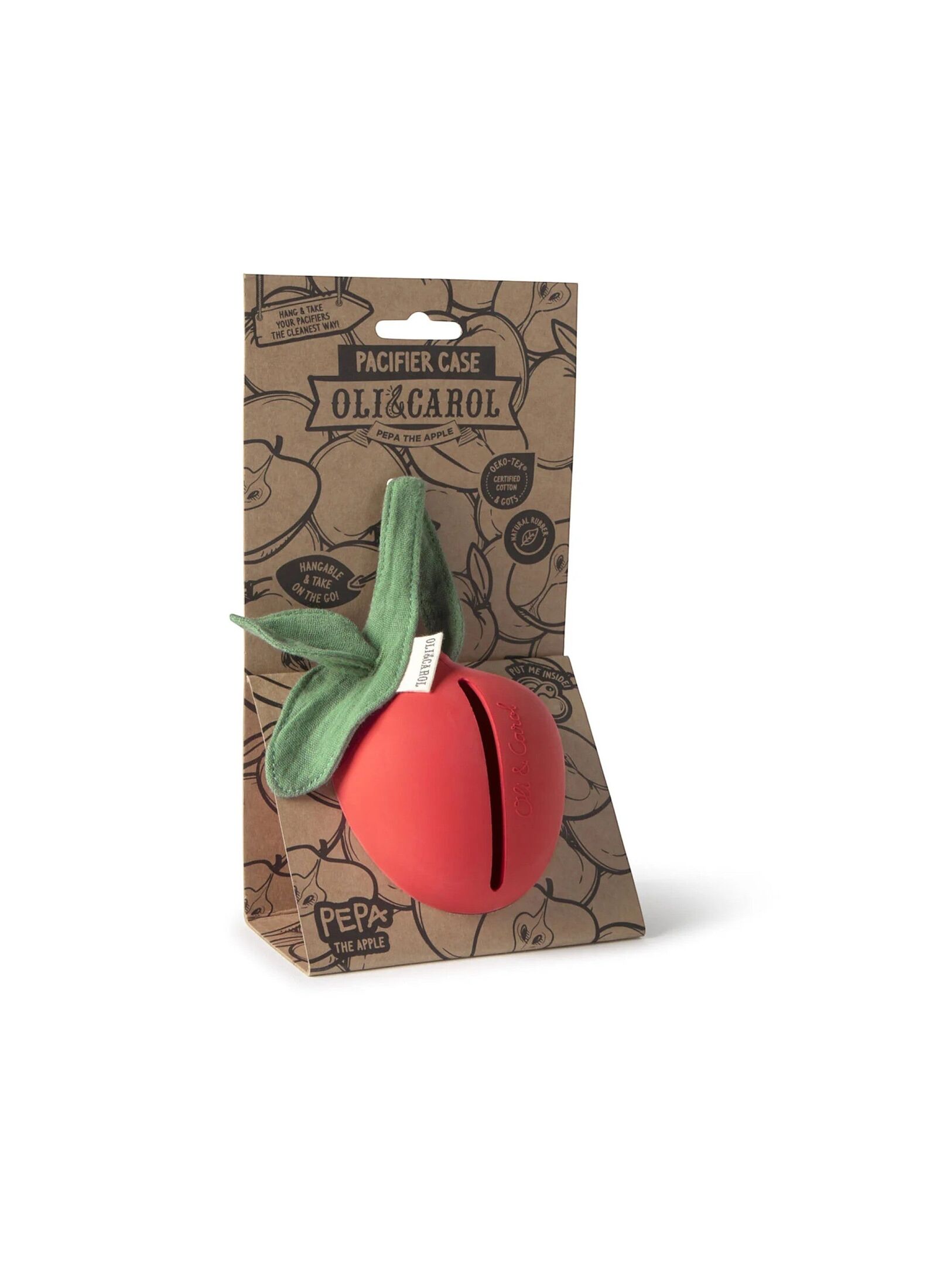 PACIFIER CASE PEPA THE APPLE