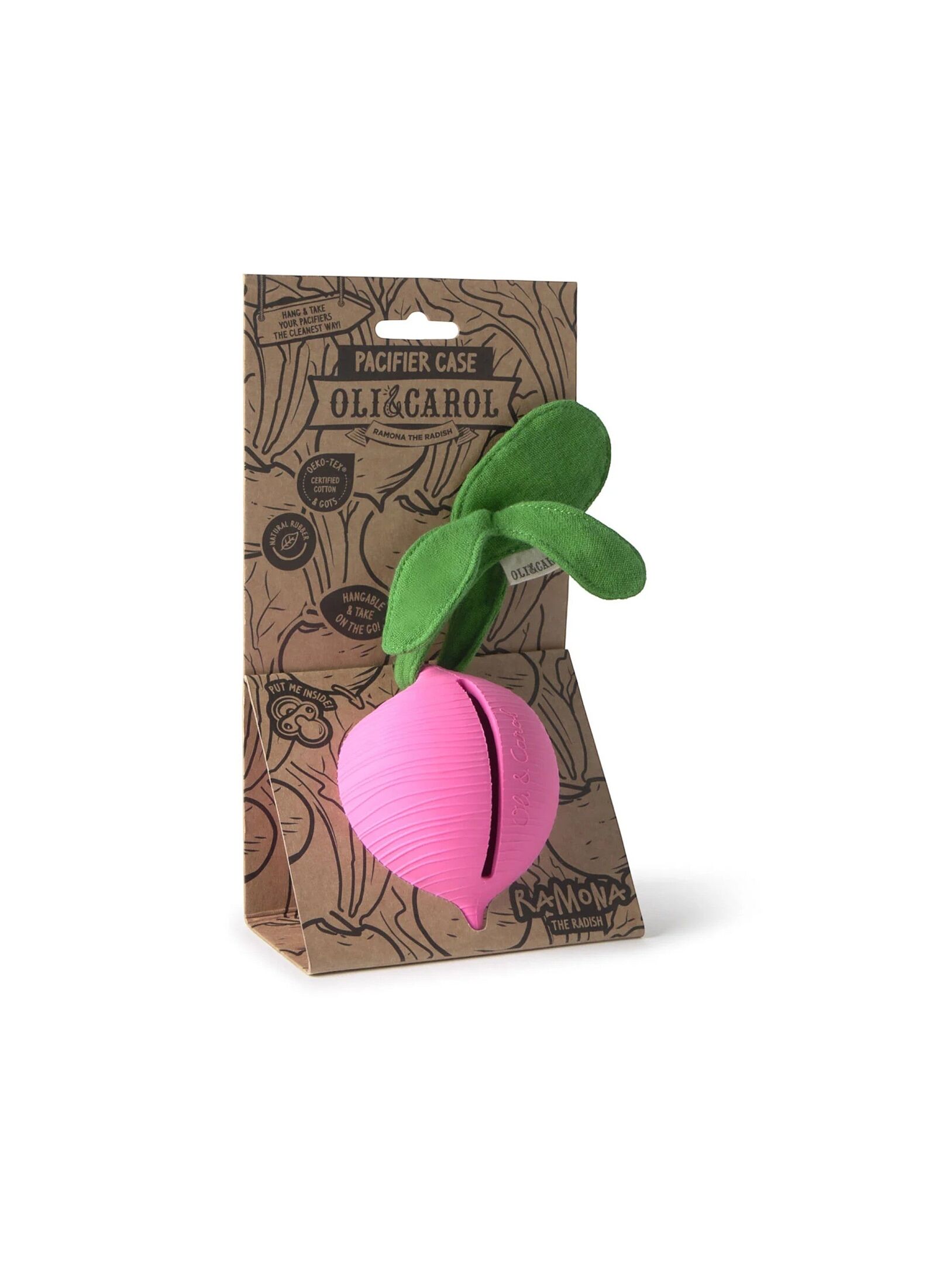 PACIFIER CASE RAMONA THE RADISH