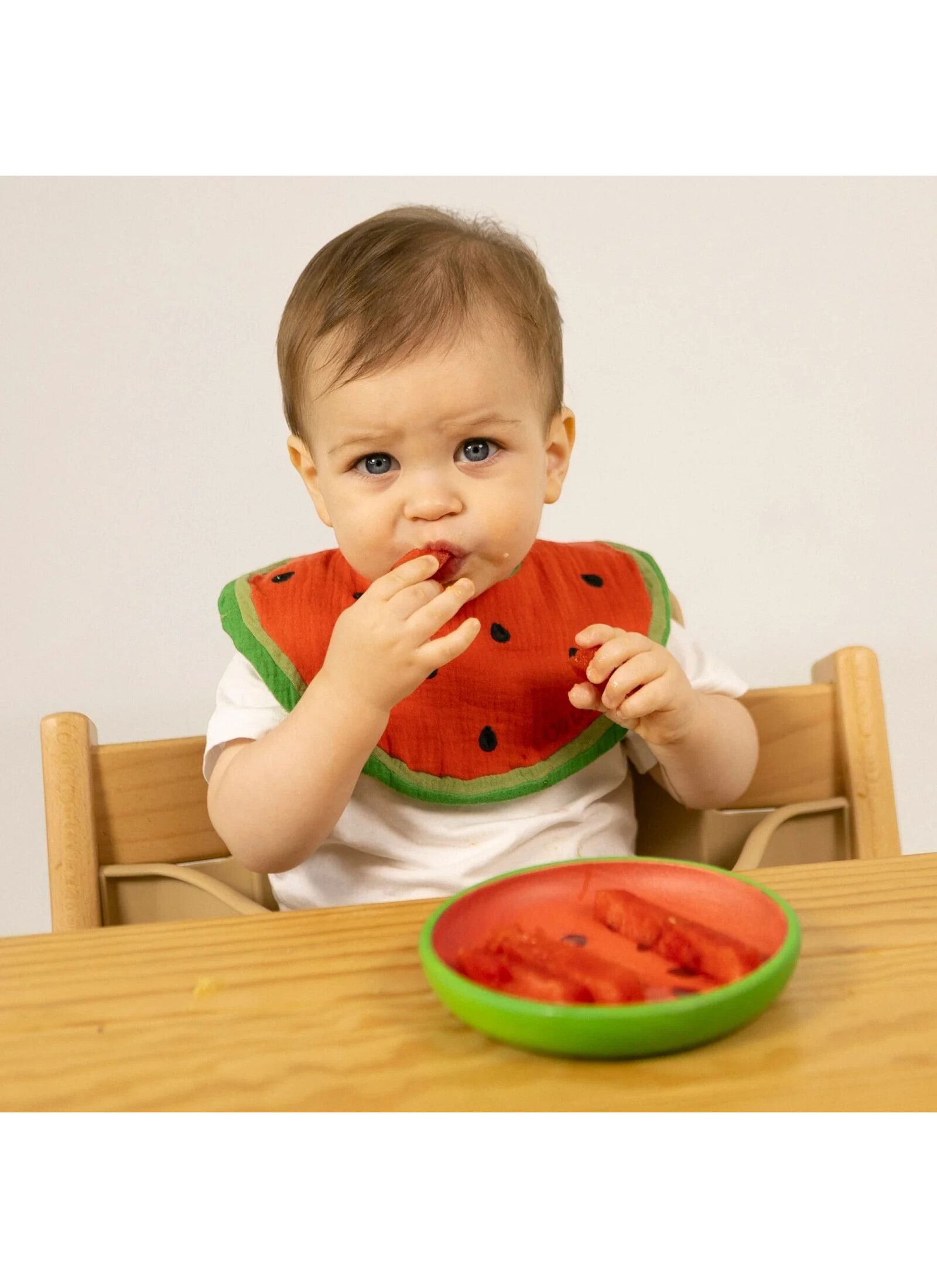 SET PLATE &AMP; SPOON WATERMELON