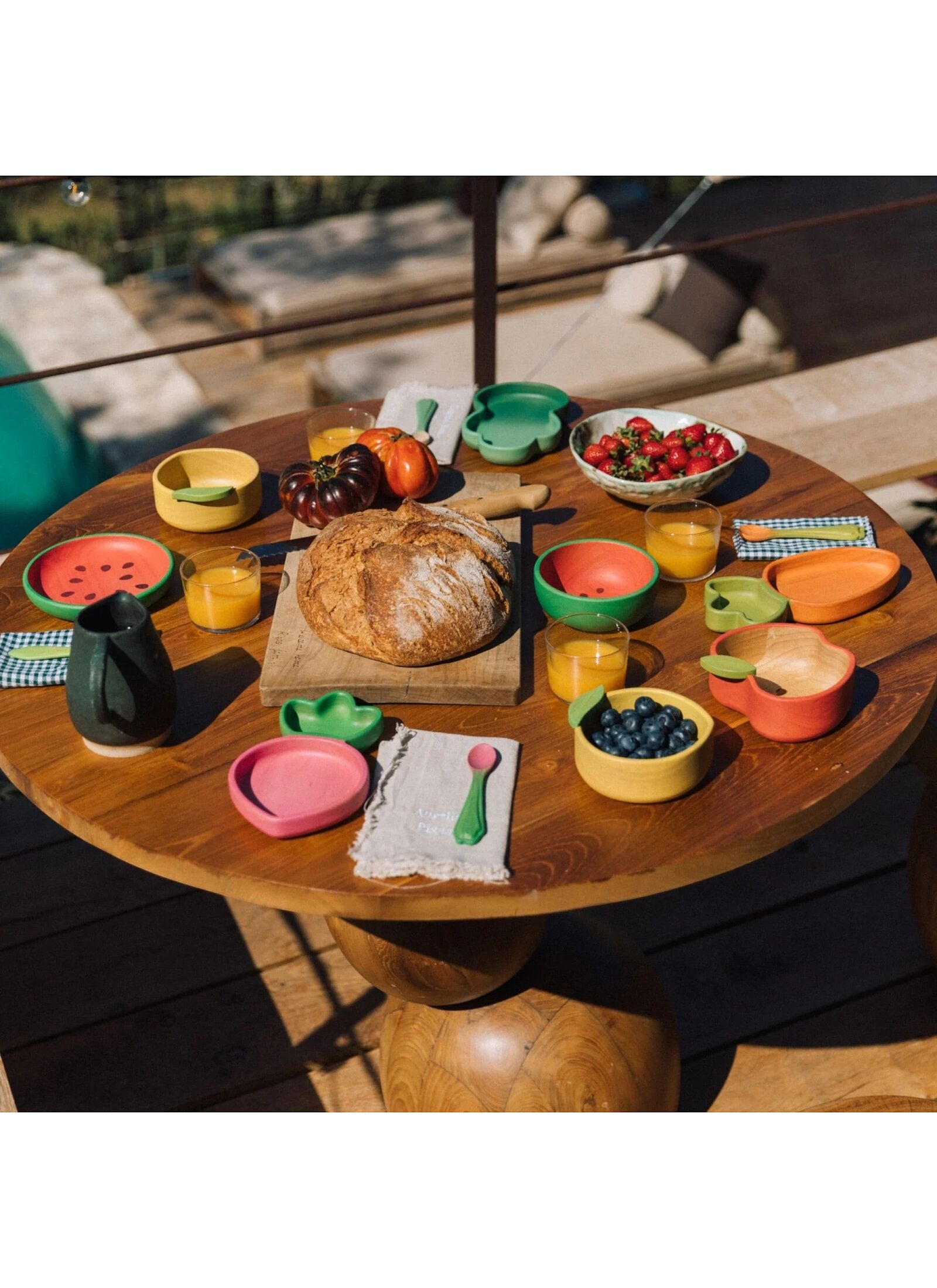 SET PLATE &AMP; SPOON RADISH