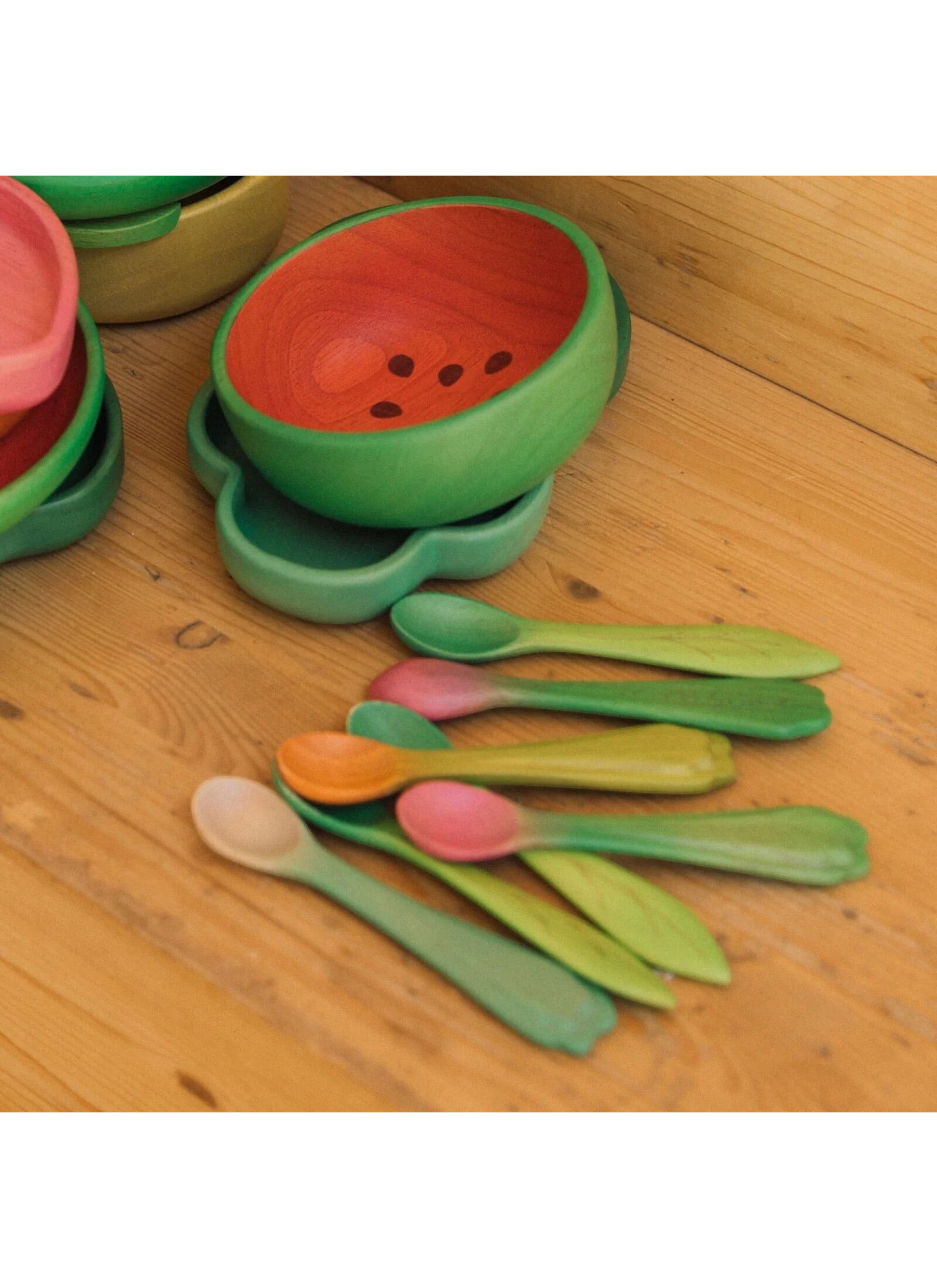SET BOWL &AMP; SPOON WATERMELON