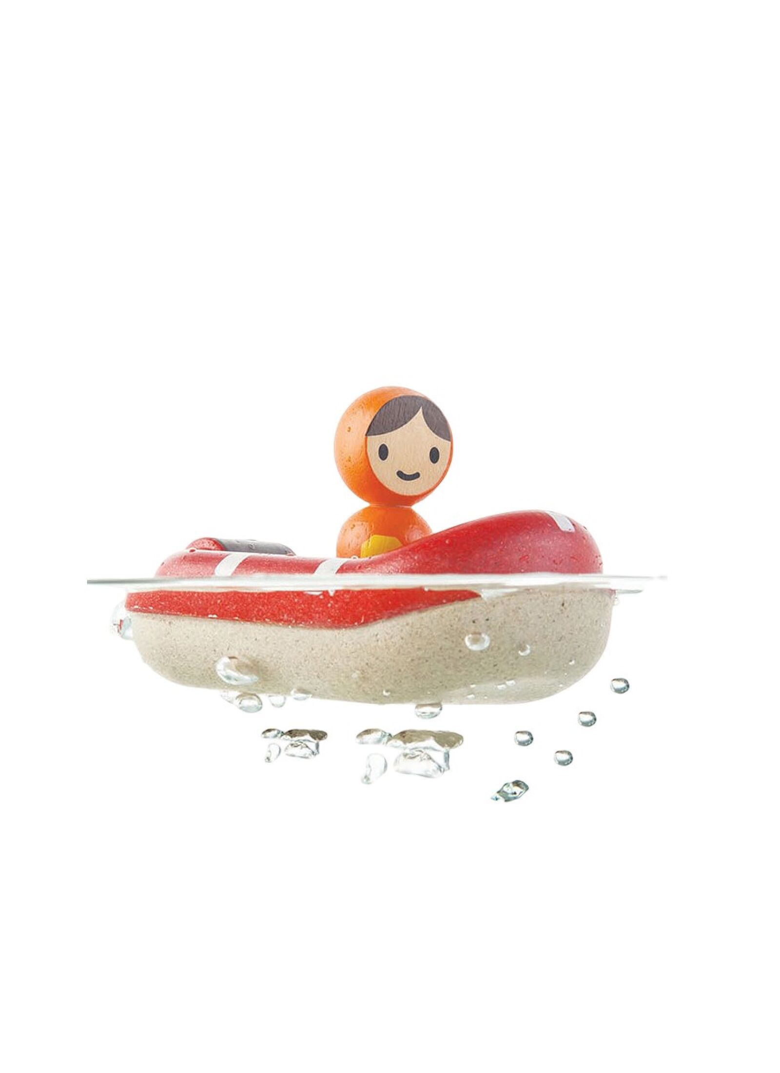 WOODEN COAST GUARD BOAT