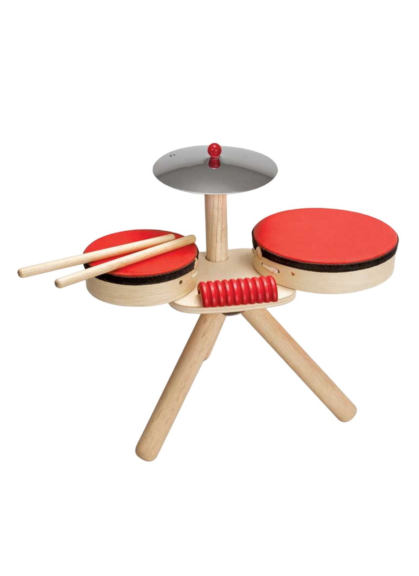 WOODEN MUSIC BAND-DRUM SET