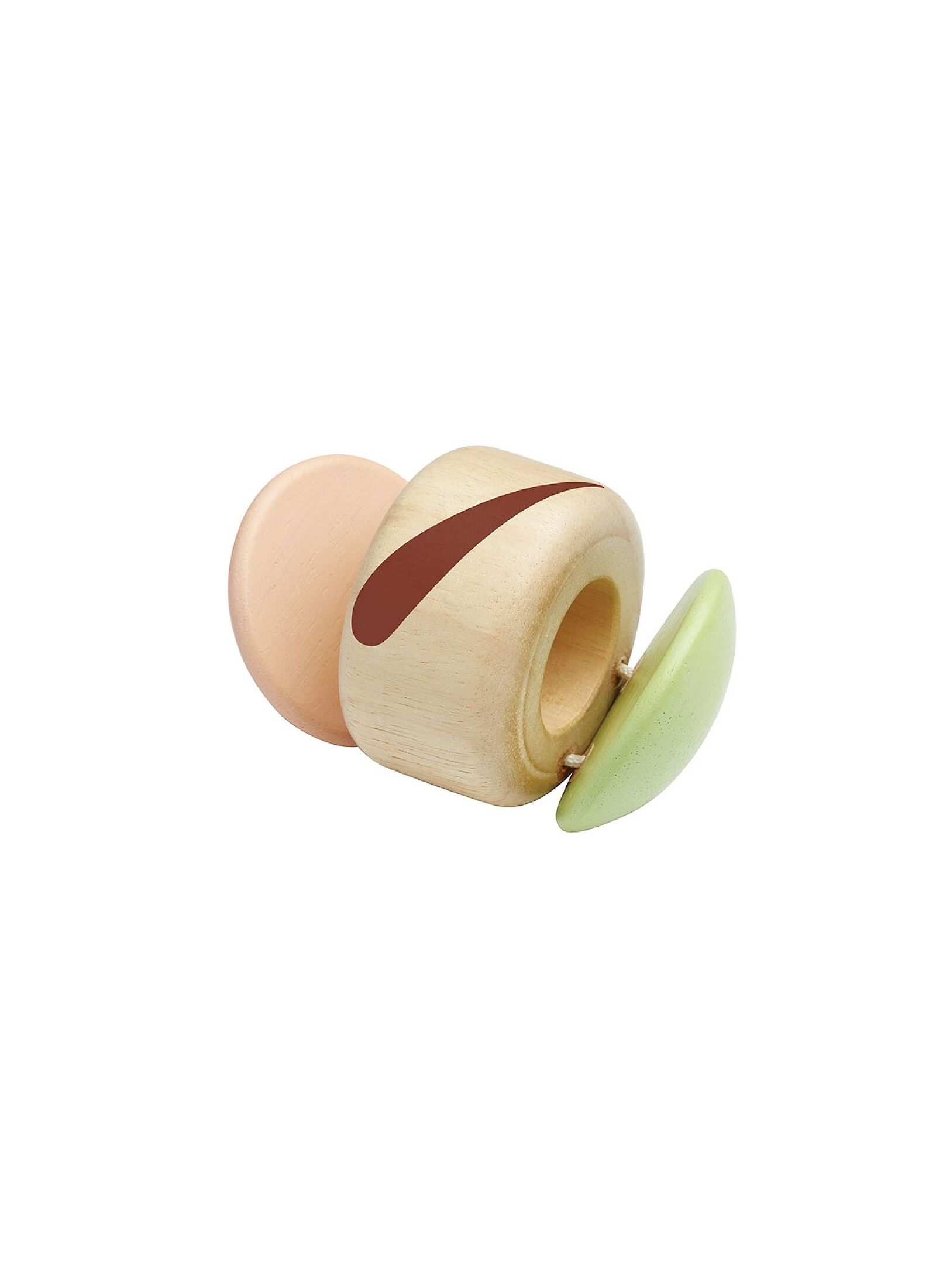 WOODEN CLAPPING ROLLER RUSTIC