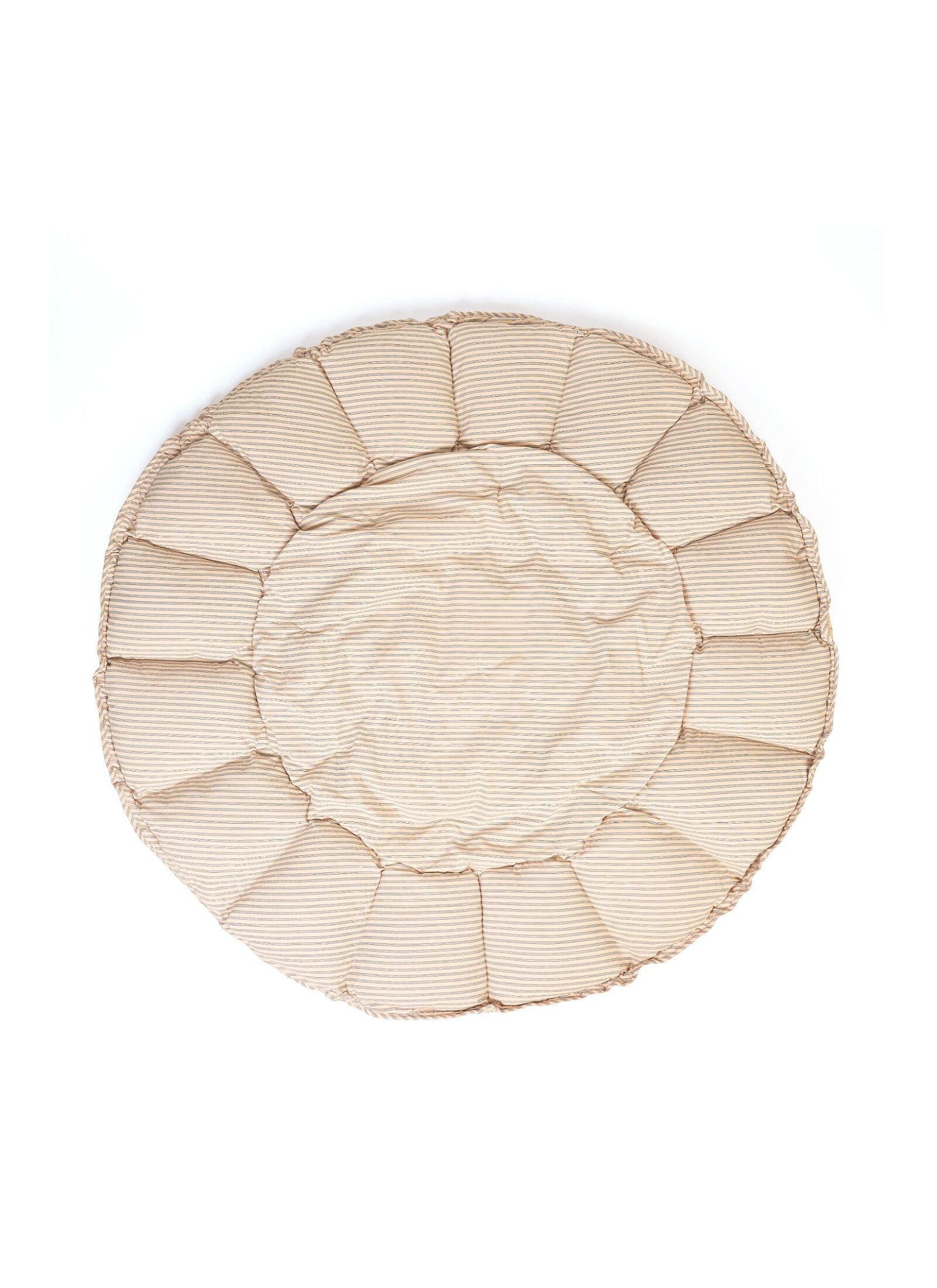 PLAY MAT-BABY NEST BLOOM STRIPES BLUE