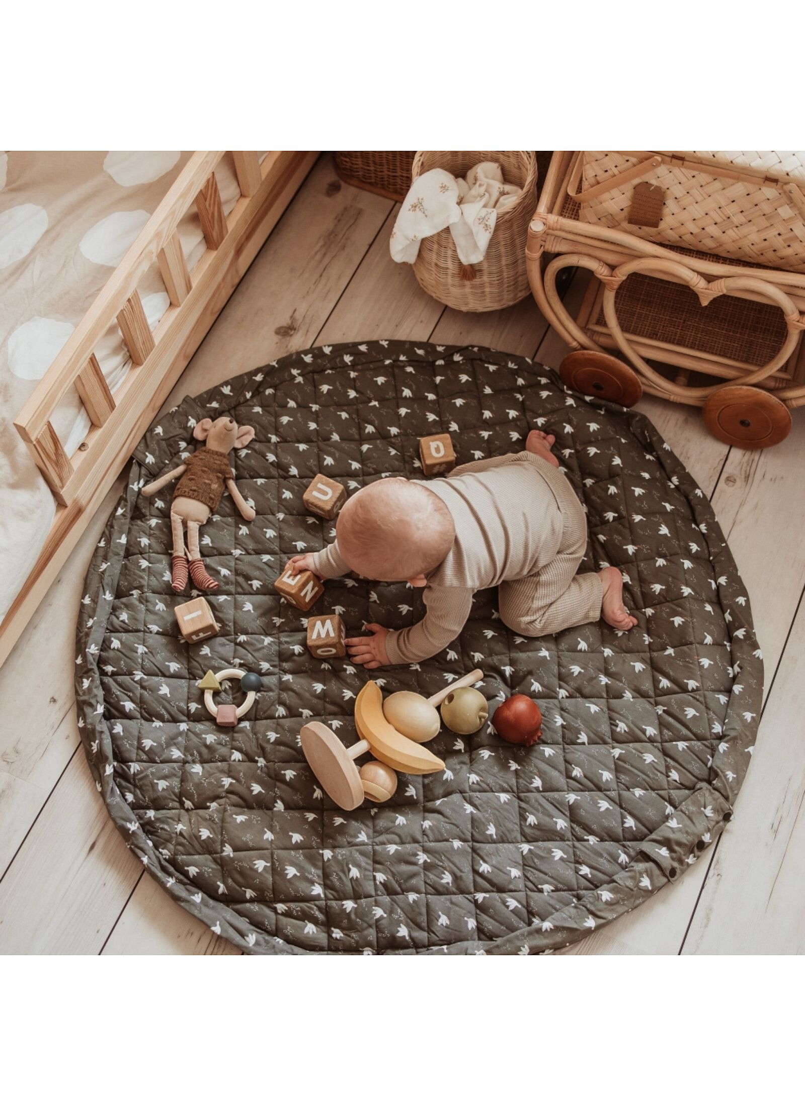 PLAY MAT-STORAGE BAG BIRDS