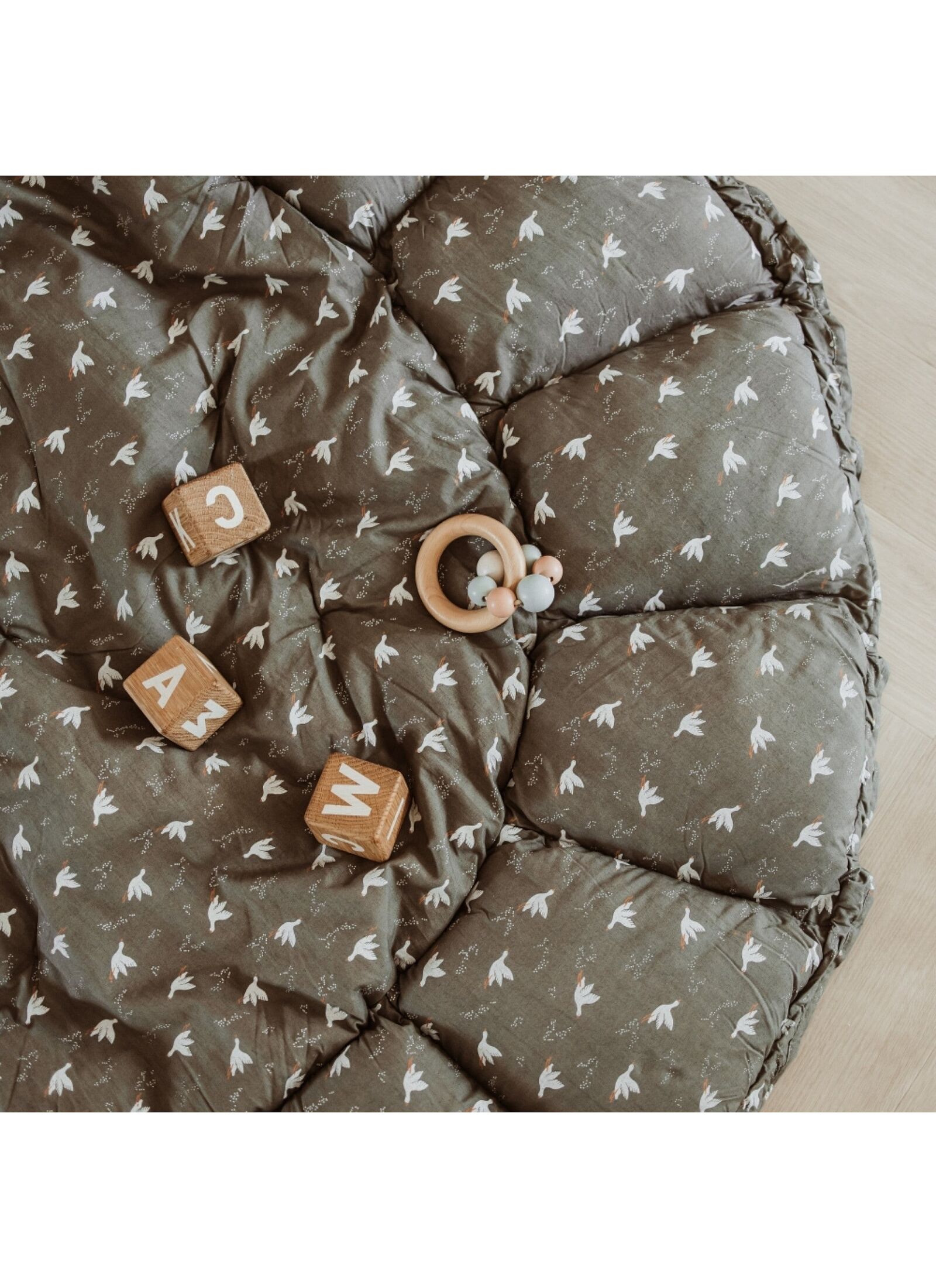 PLAY MAT-BABY NEST BLOOM BIRDS