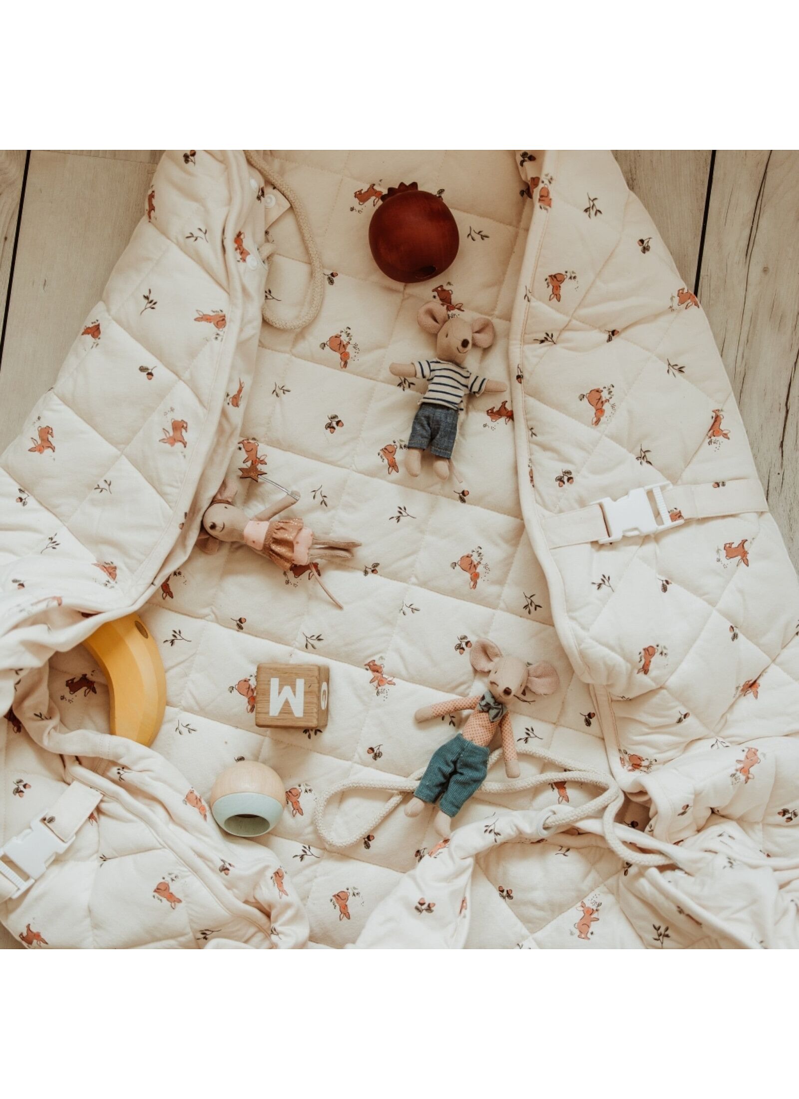 PLAY MAT-STORAGE BAG RABBIT