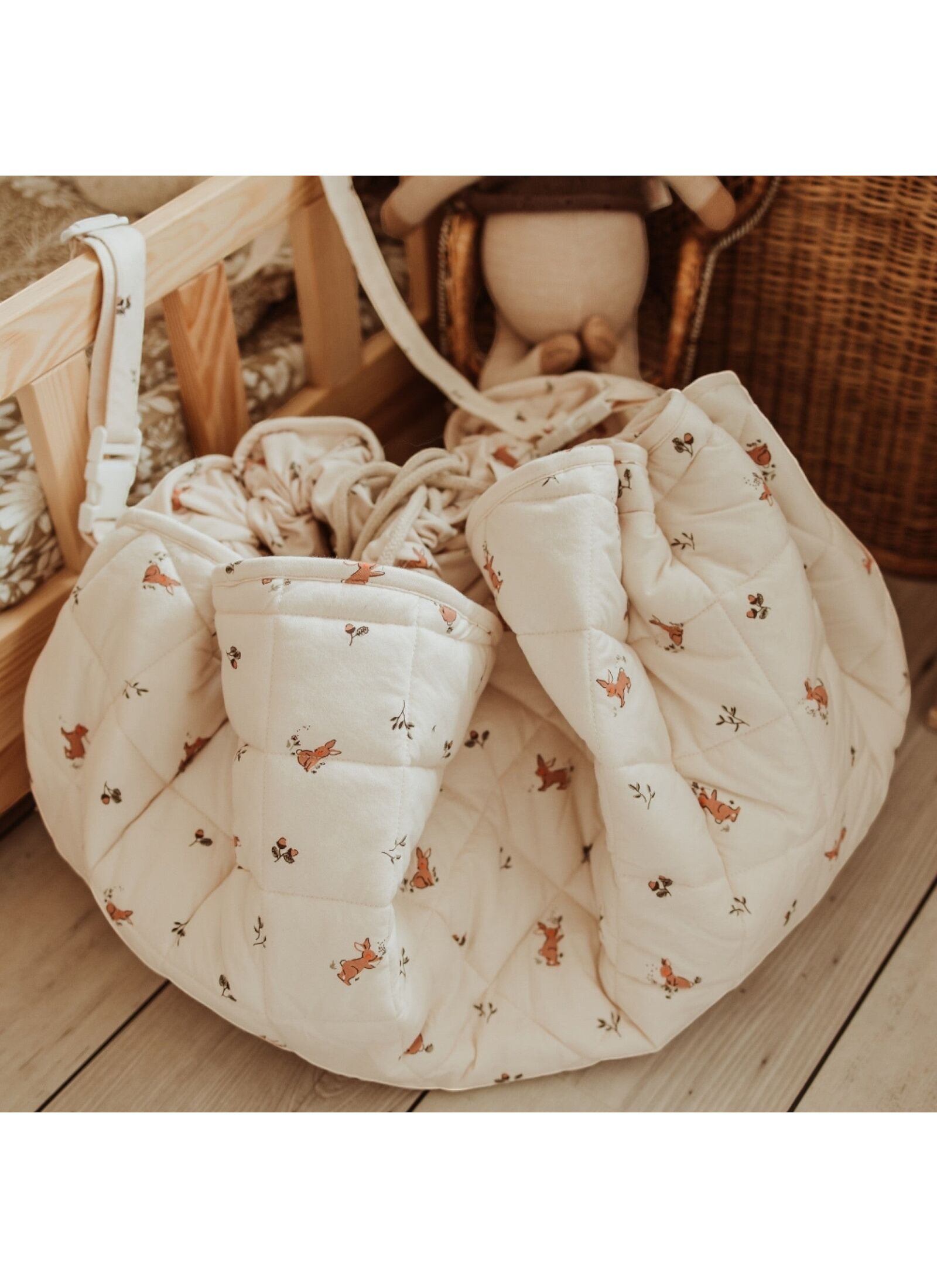 PLAY MAT-STORAGE BAG RABBIT