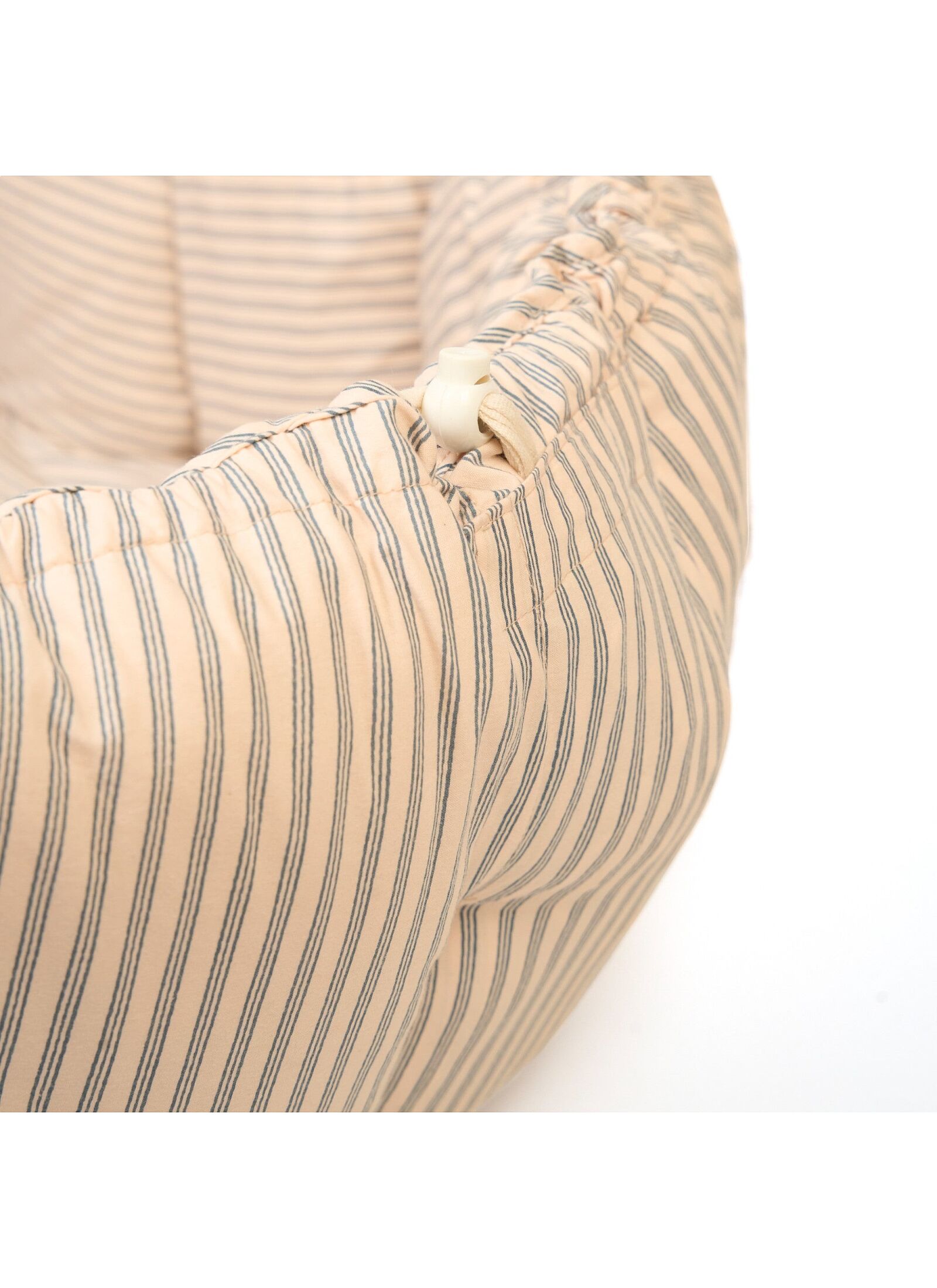 PLAY MAT-BABY NEST BLOOM STRIPES BLUE