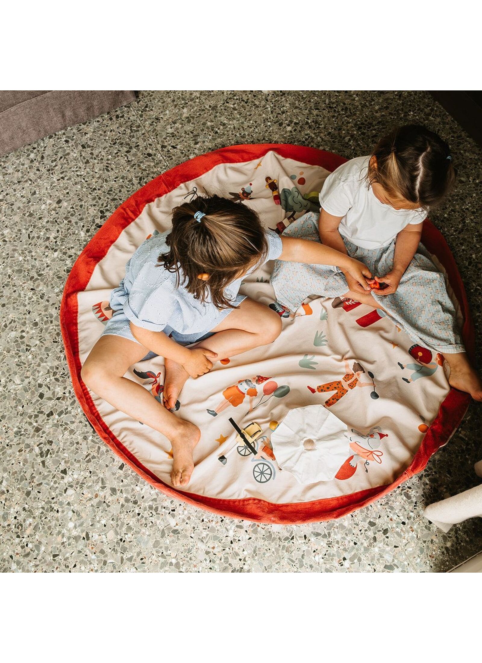 PLAY MAT-STORAGE BAG CIRCUS