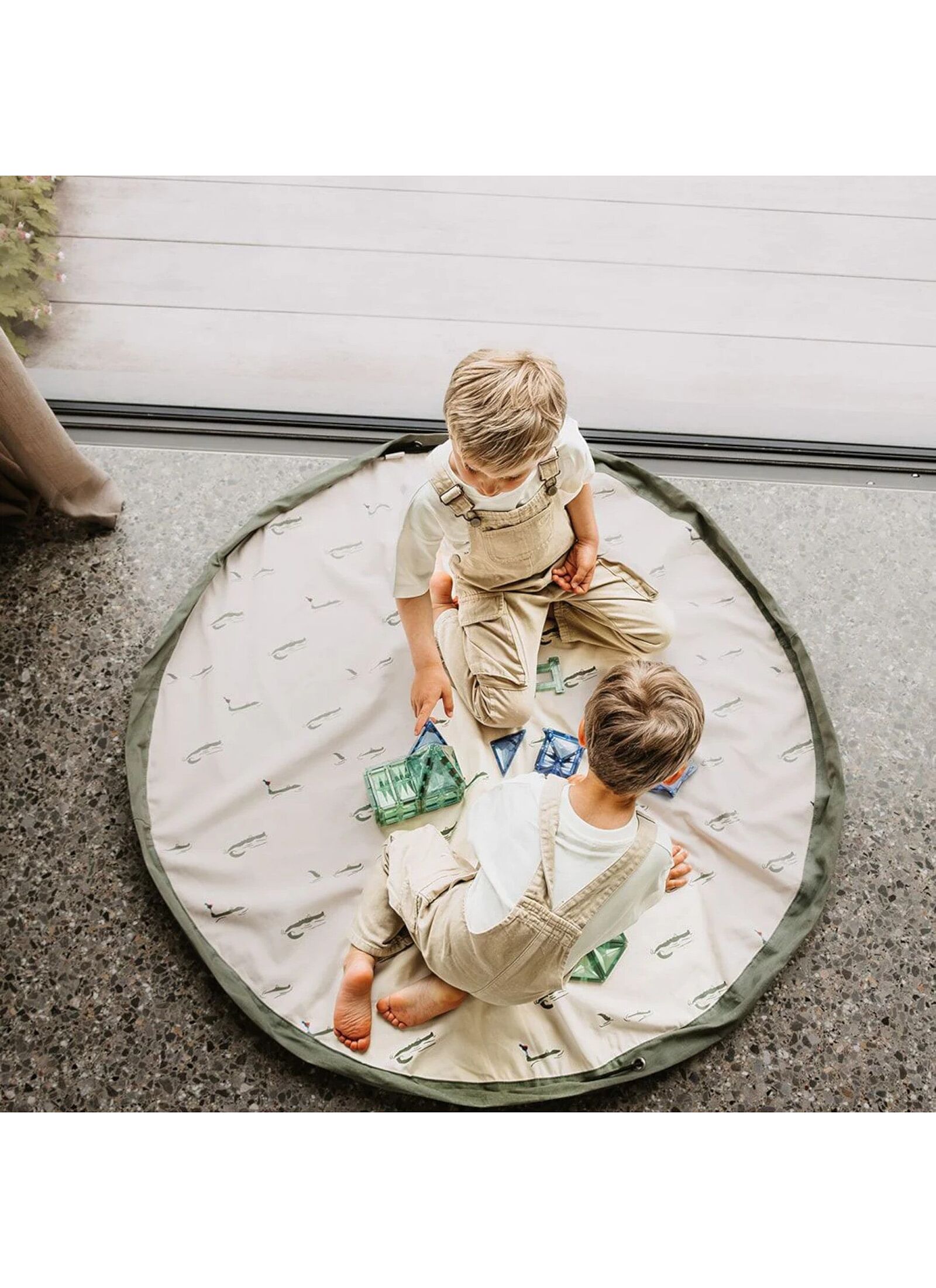 PLAY MAT-STORAGE BAG CROCODILE