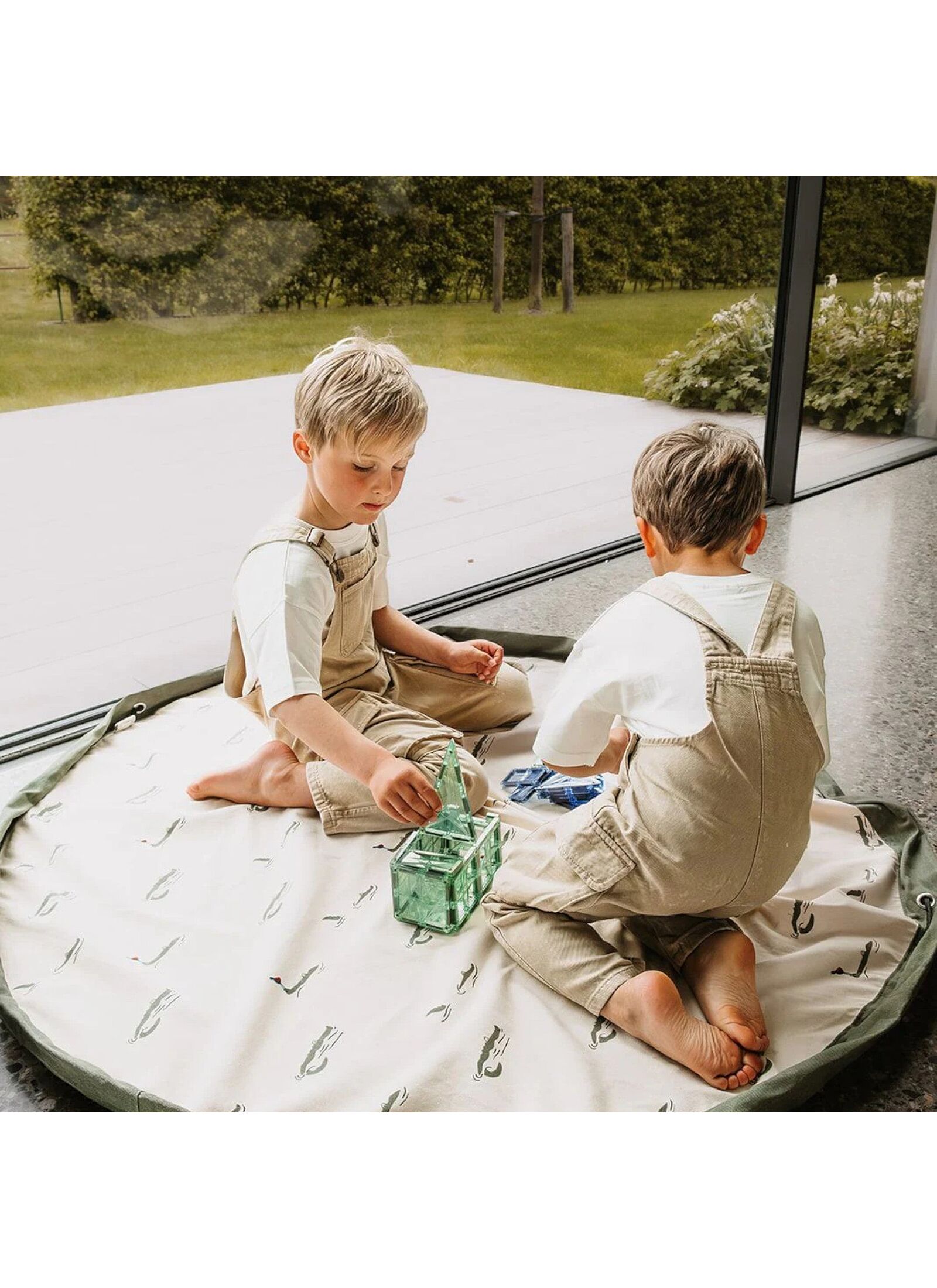 PLAY MAT-STORAGE BAG CROCODILE