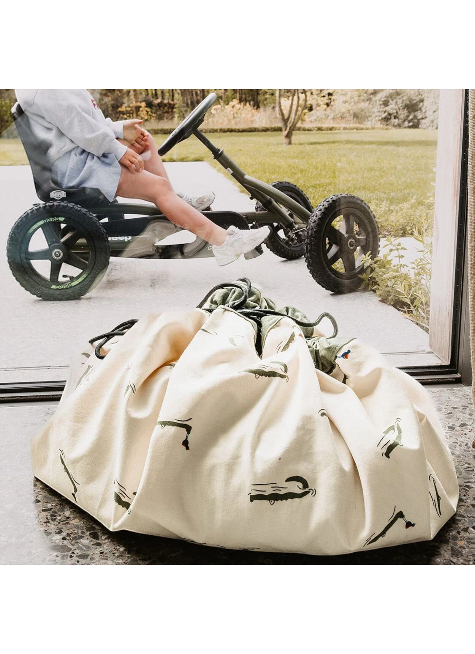 PLAY MAT-STORAGE BAG CROCODILE