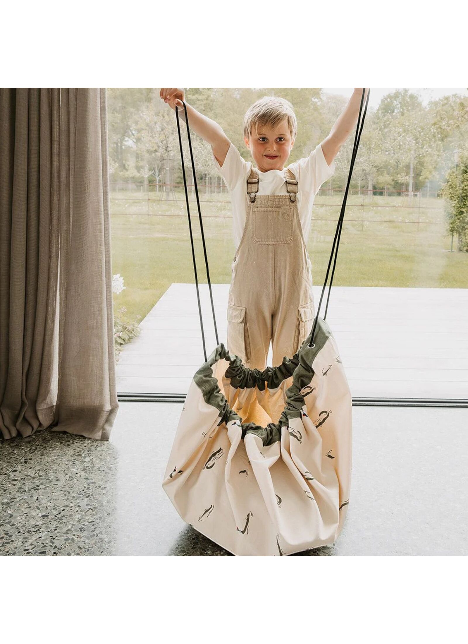 PLAY MAT-STORAGE BAG CROCODILE