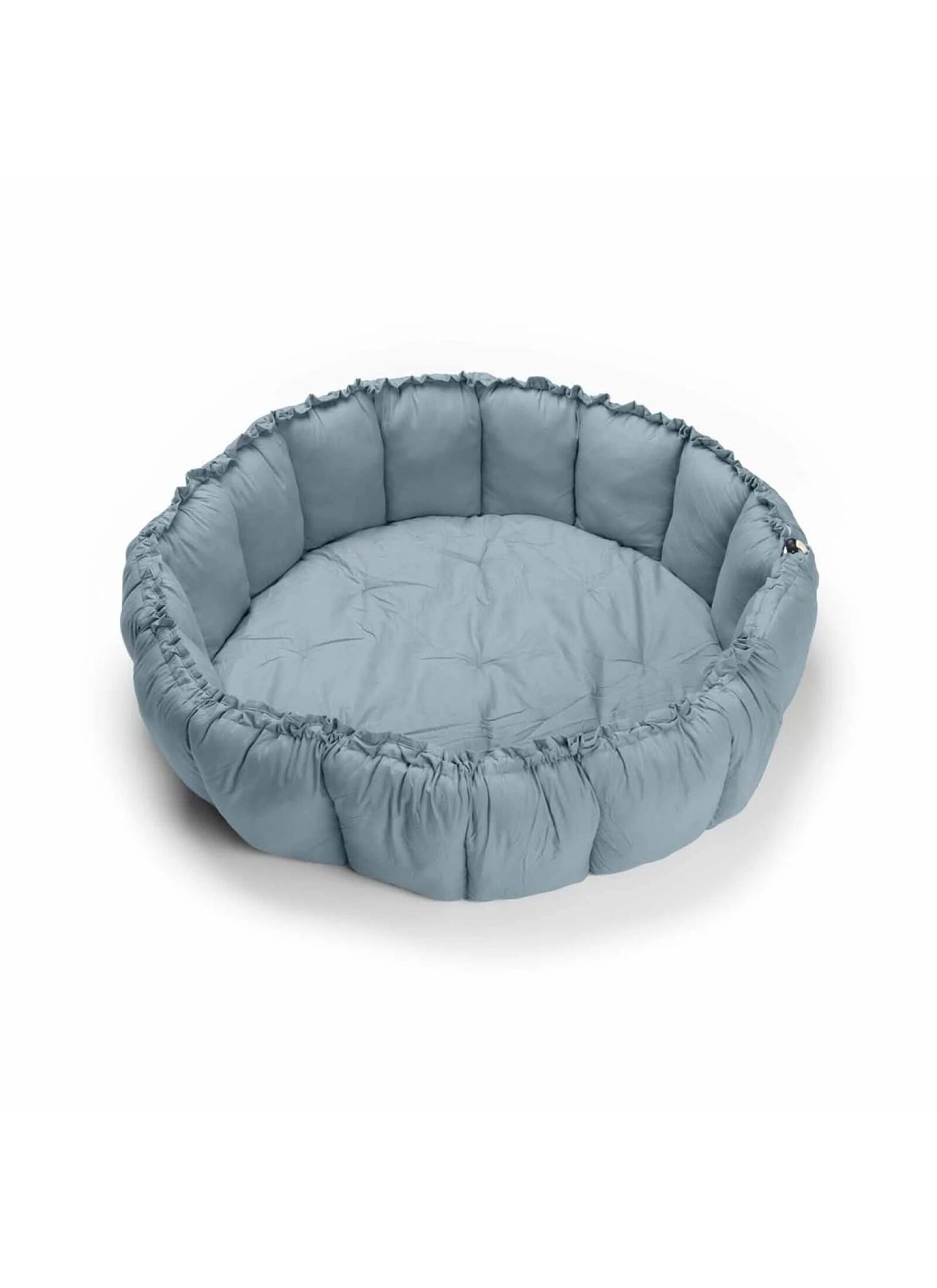 PLAY MAT-BABY NEST BLOOM DUSTY BLUE