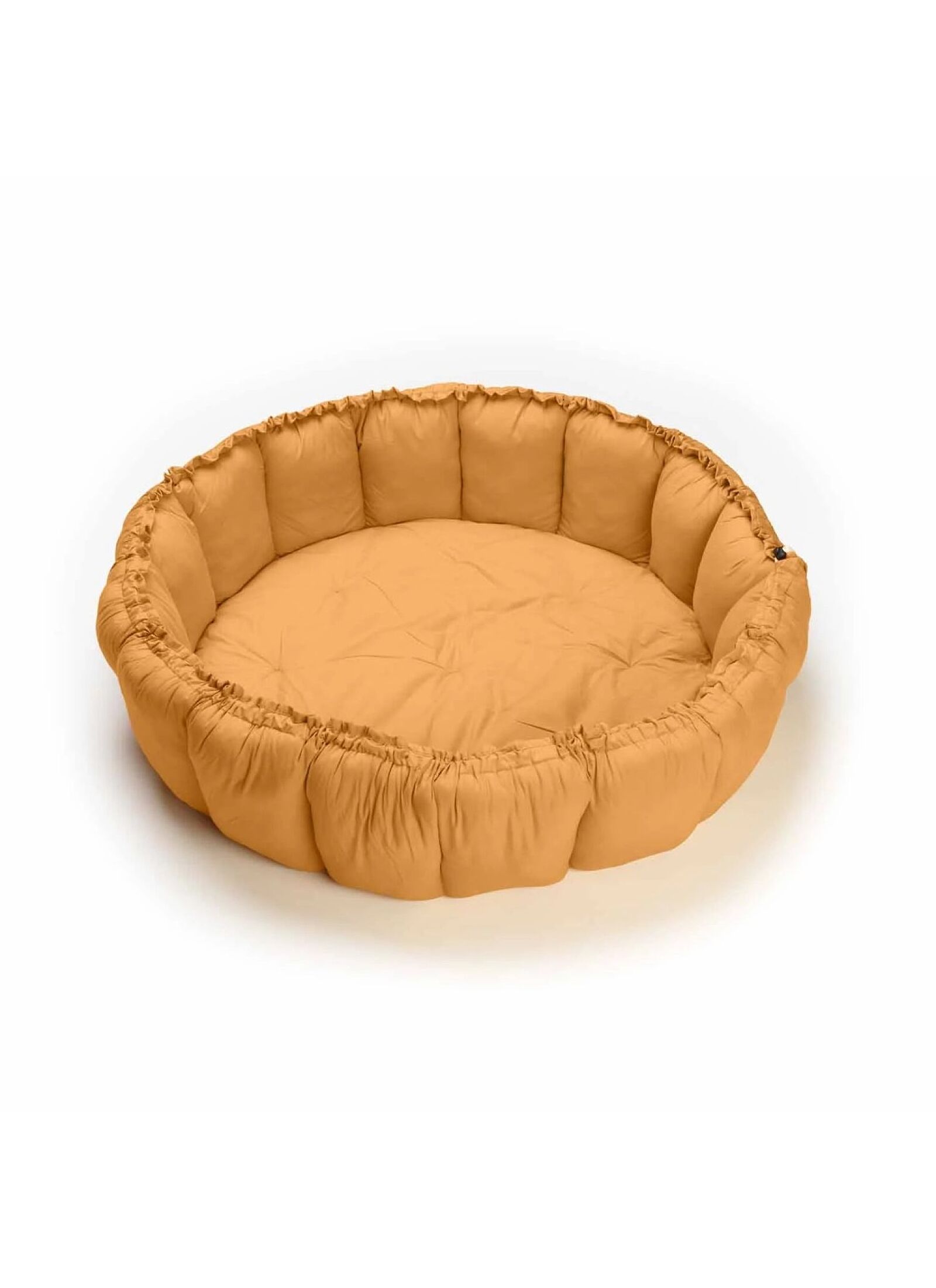 PLAY MAT-BABY NEST BLOOM MUSTARD