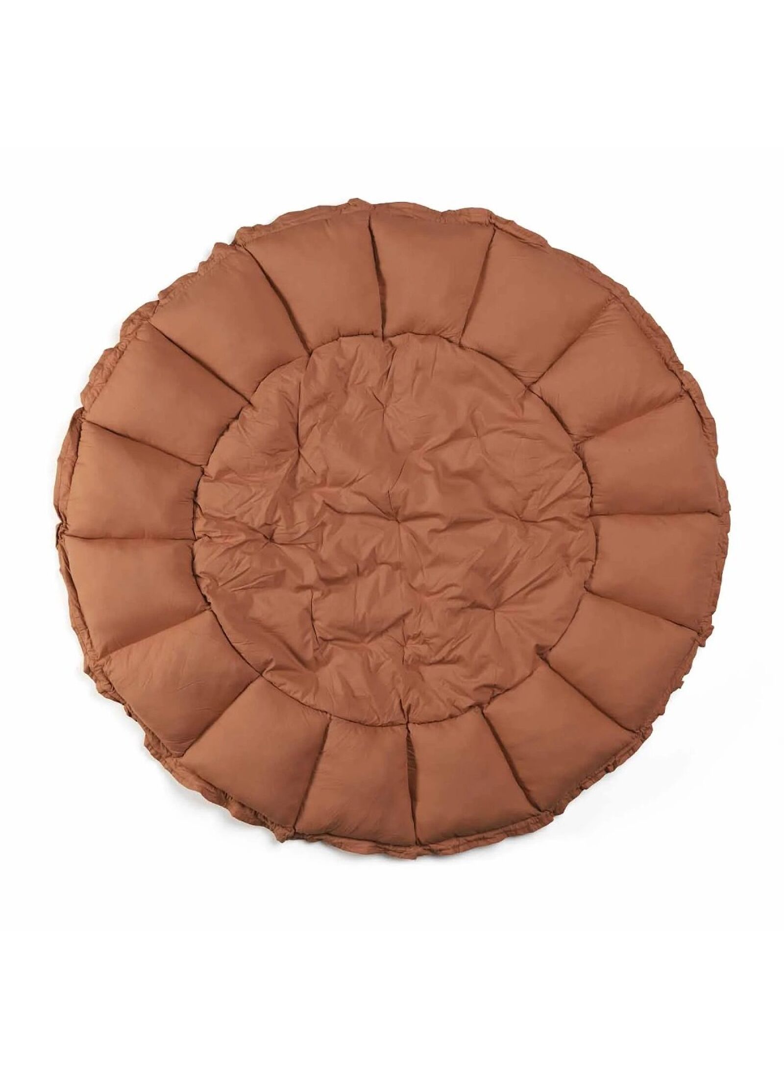 PLAY MAT-BABY NEST BLOOM TAWNY BROWN