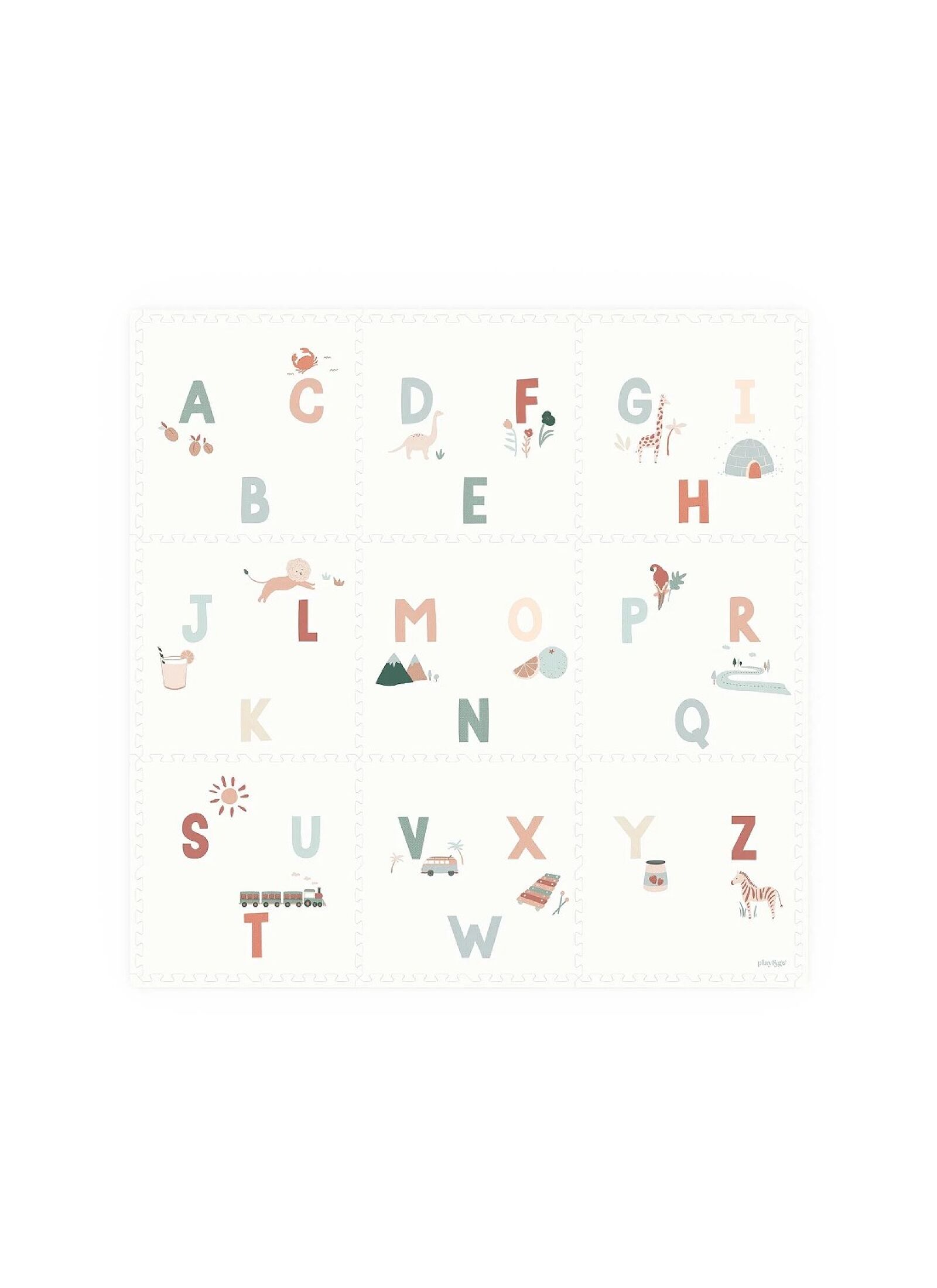 PLAY MAT ALPHABET/MOSAIC