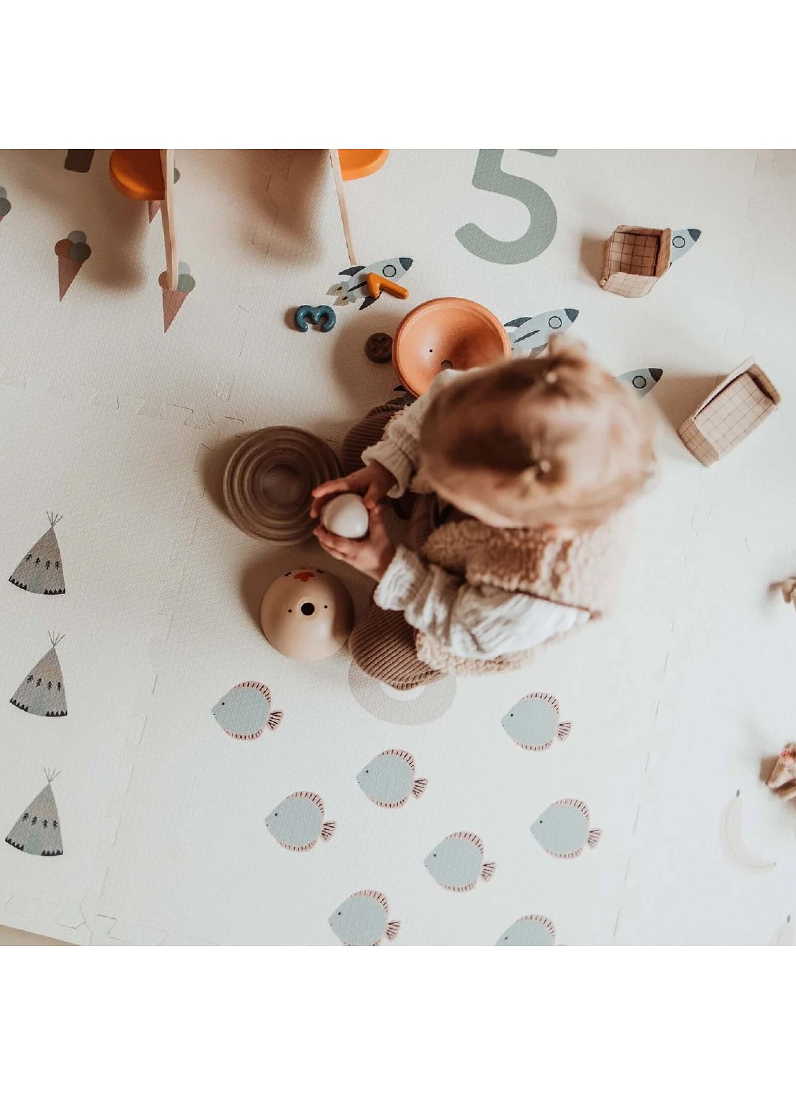 PLAY MAT NUMBERS/DOTS