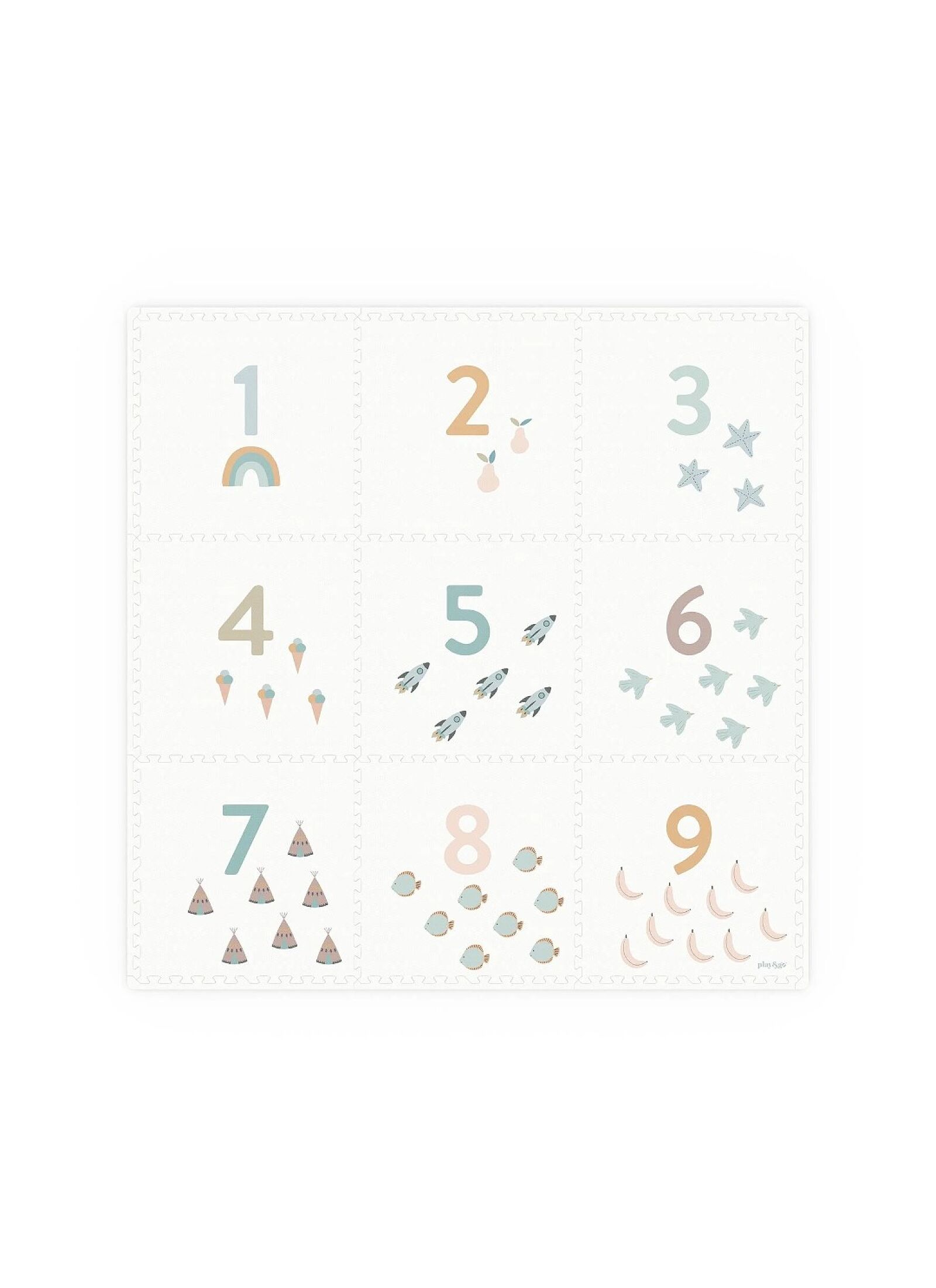 PLAY MAT NUMBERS/DOTS