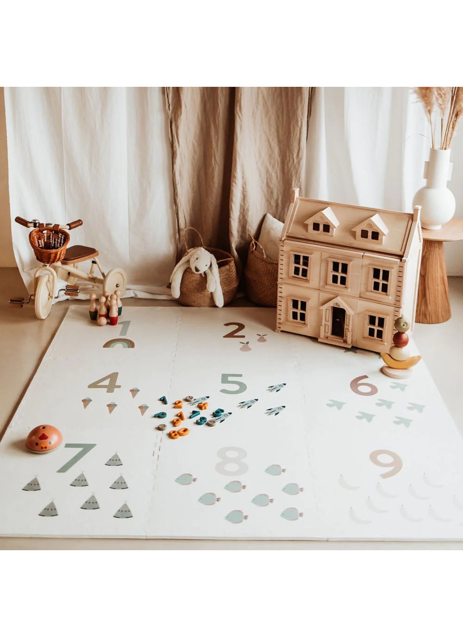 PLAY MAT NUMBERS/DOTS