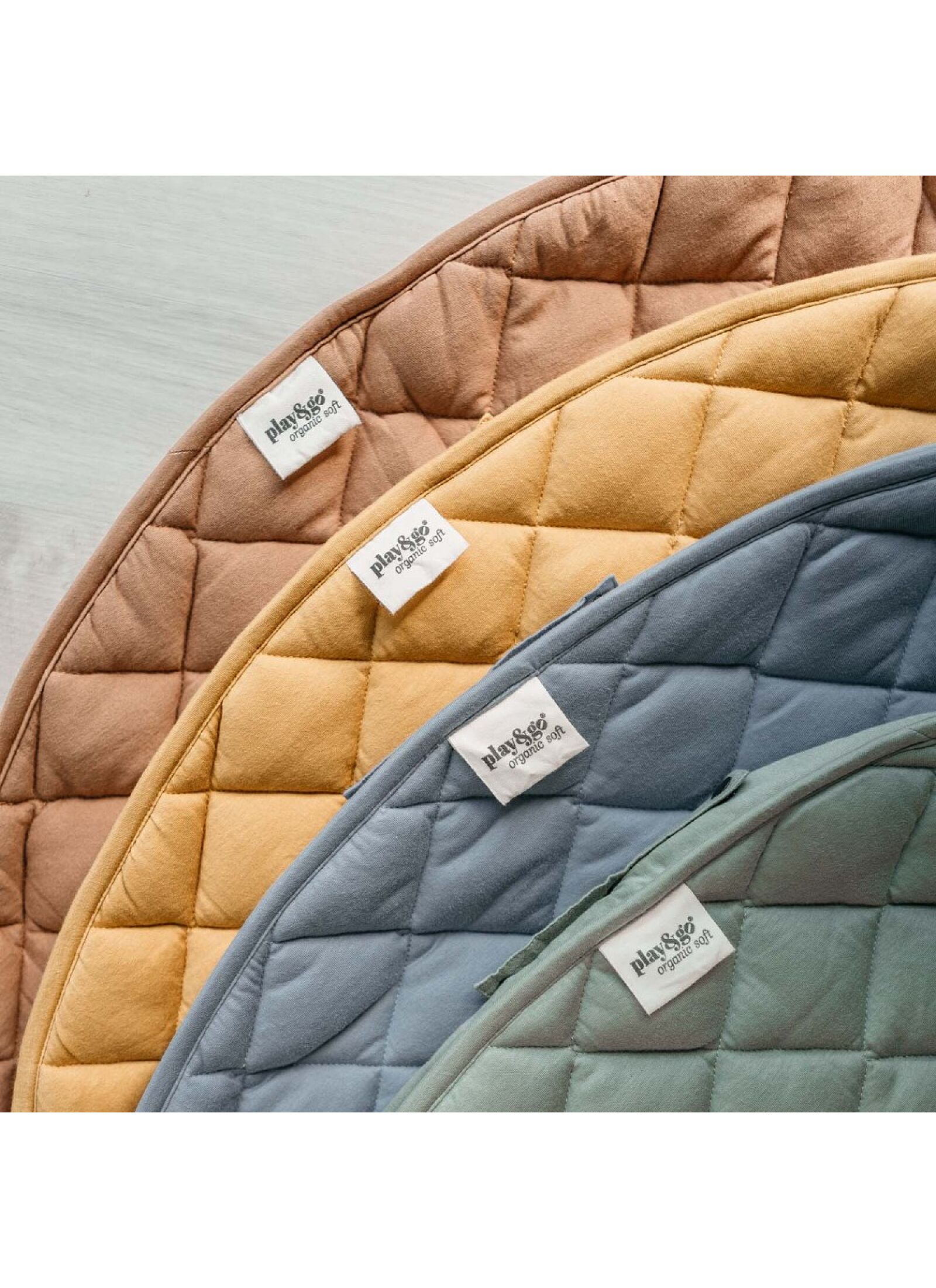 PLAY MAT-STORAGE MUSTARD CHAI TEA