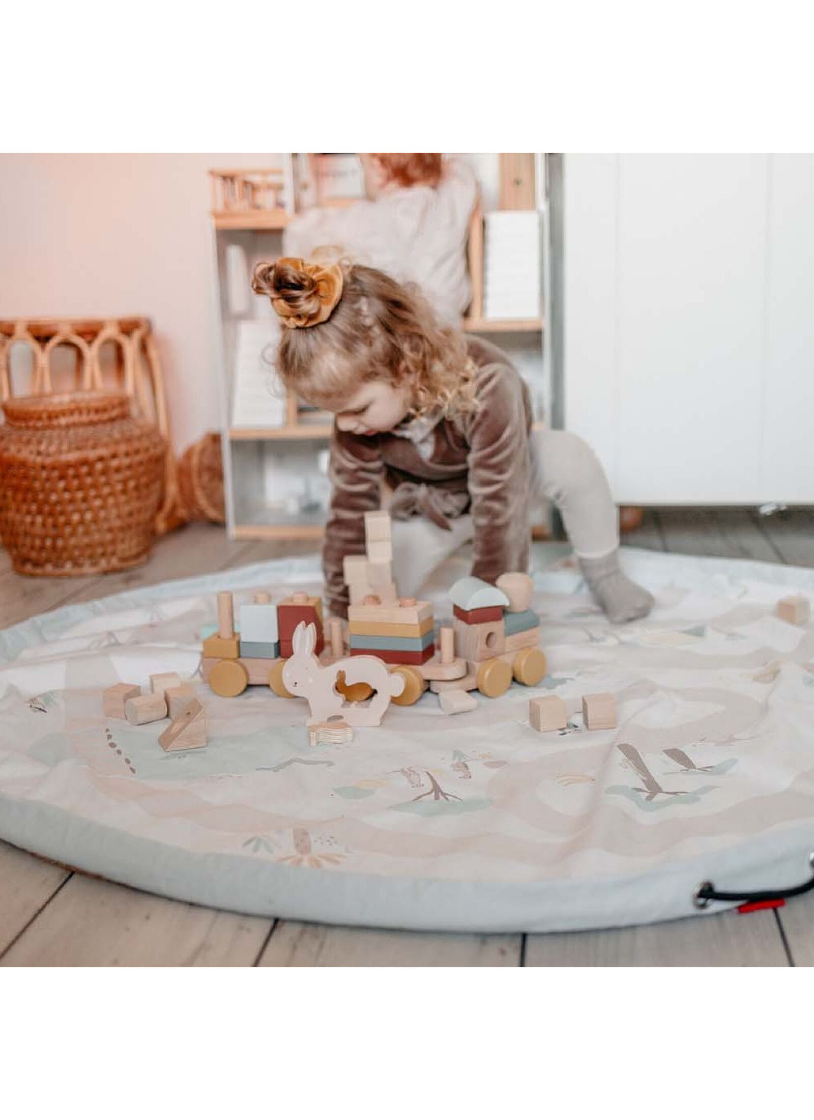 PLAY MAT-STORAGE BAG JUNGLE