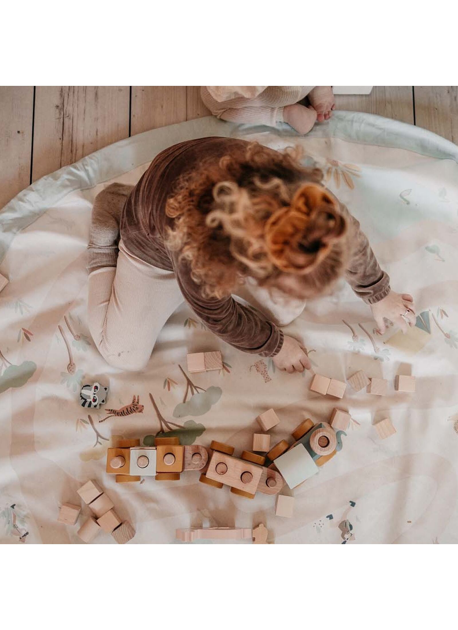 PLAY MAT-STORAGE BAG JUNGLE