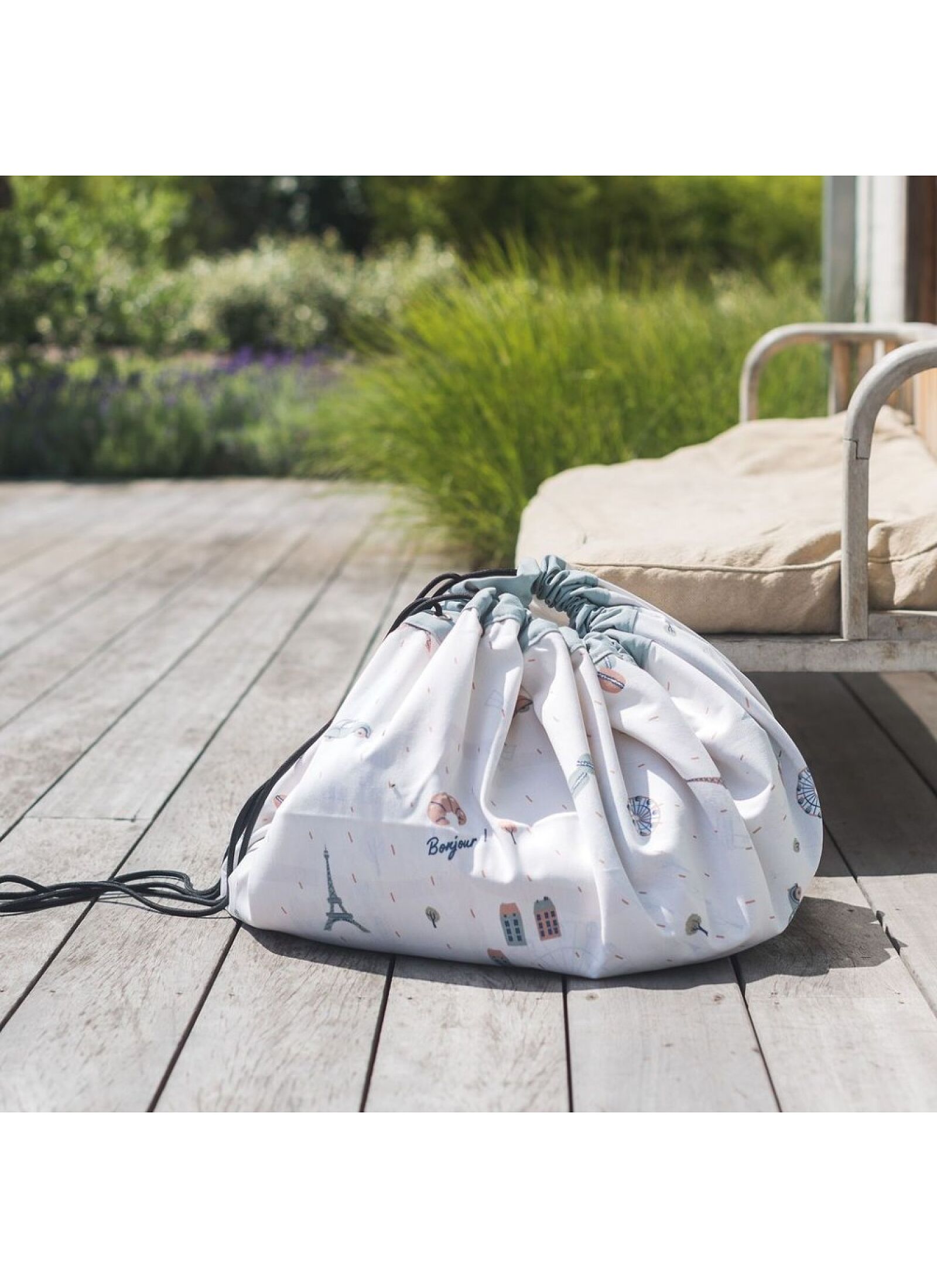 PLAY MAT-STORAGE BAG PARIS MAP