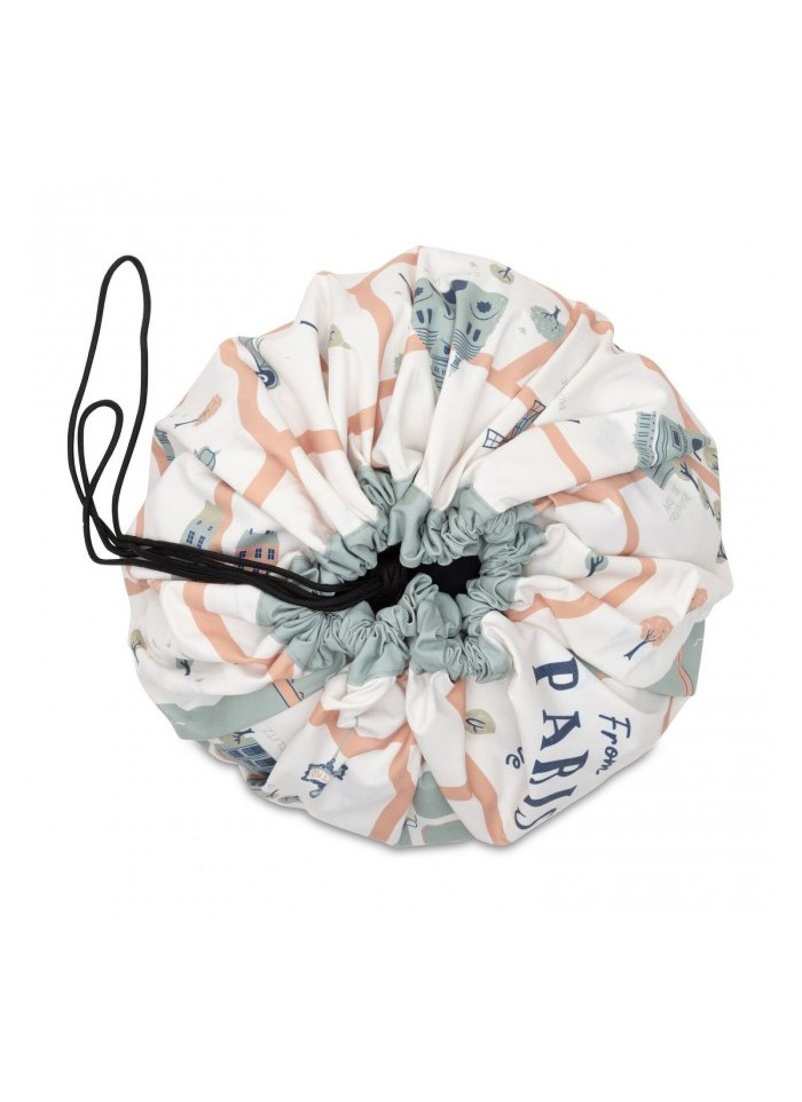 PLAY MAT-STORAGE BAG PARIS MAP