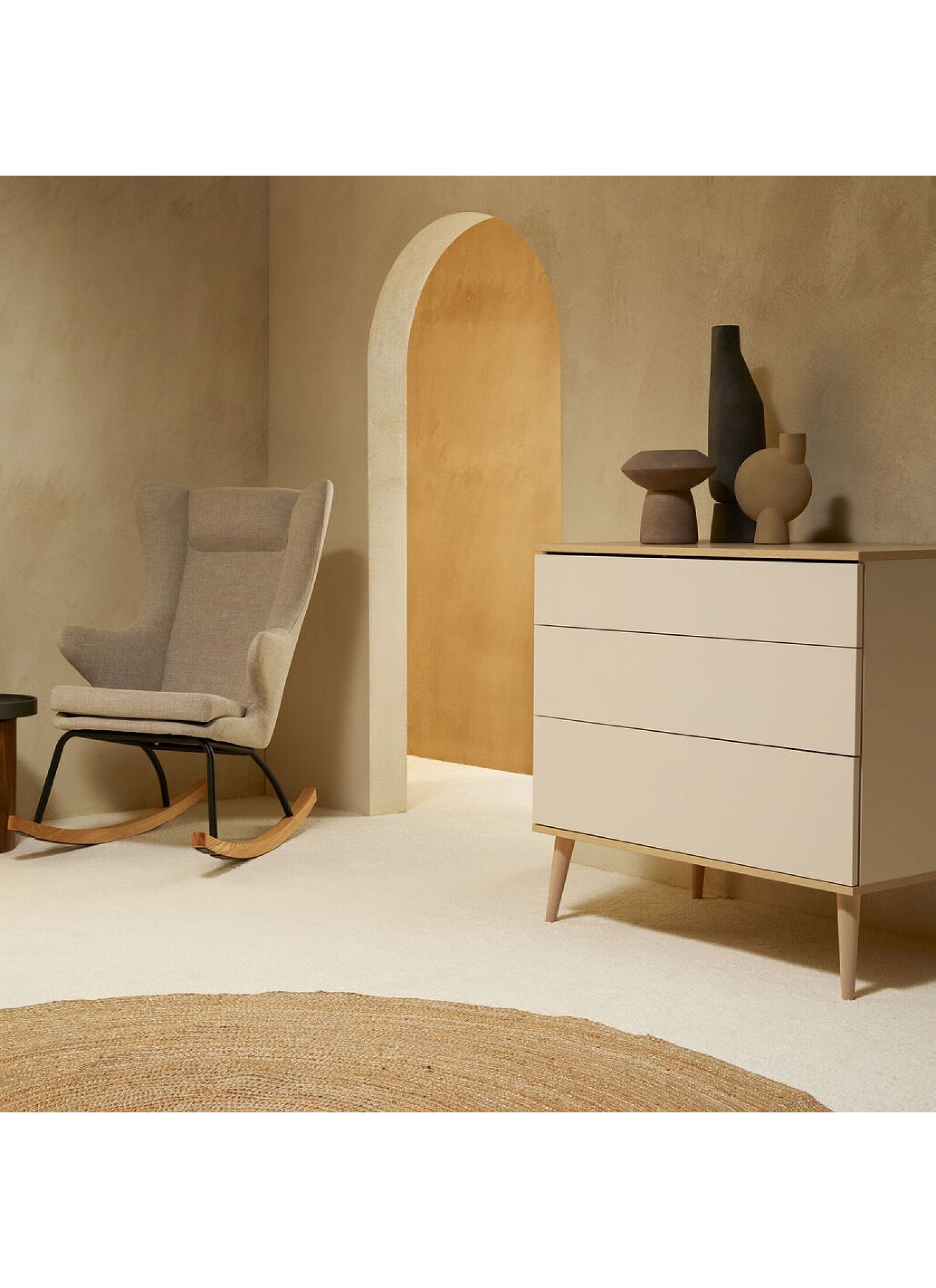 DRESSER FLOW CLAY &AMP; OAK