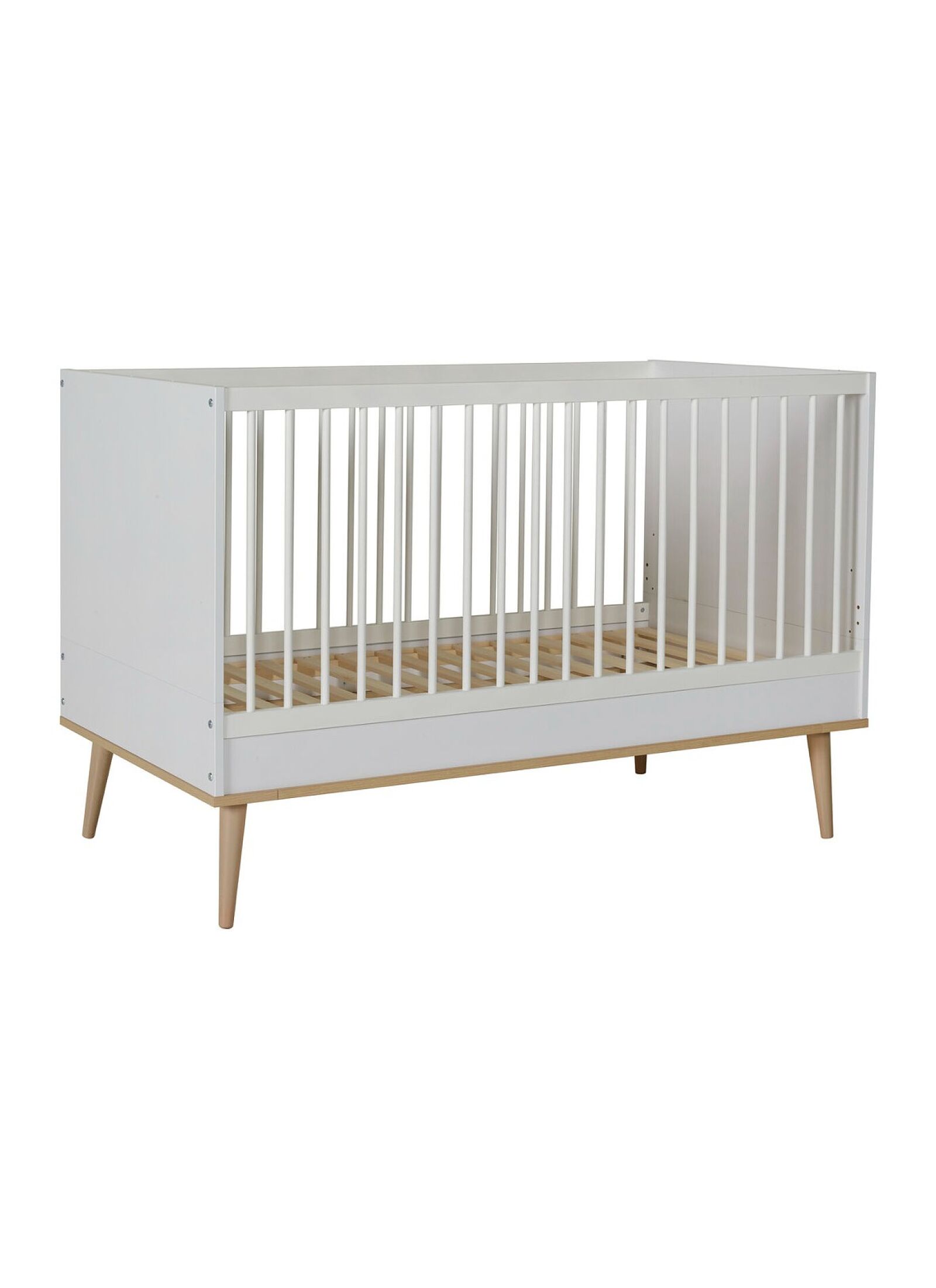 CRIB FLOW WHITE &AMP; OAK