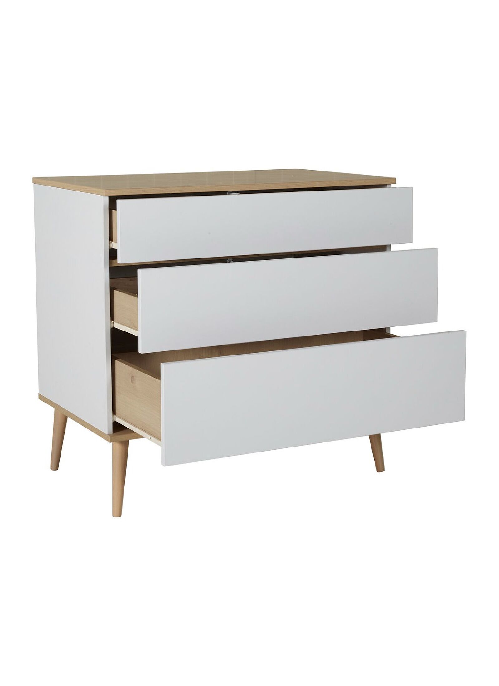 DRAWER FLOW WHITE &AMP; OAK