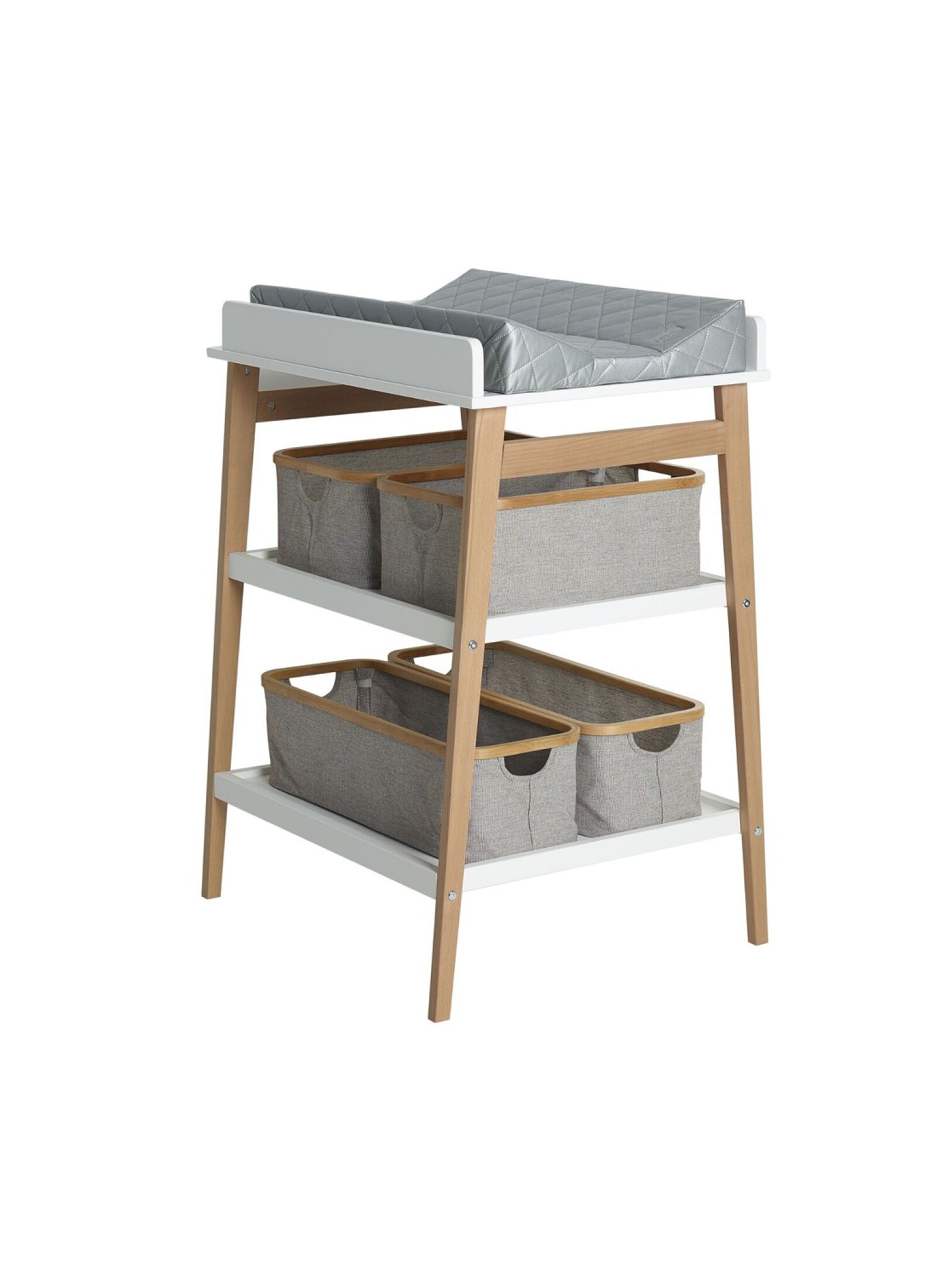 CHANGING TABLE HIP WHITE/NATURAL