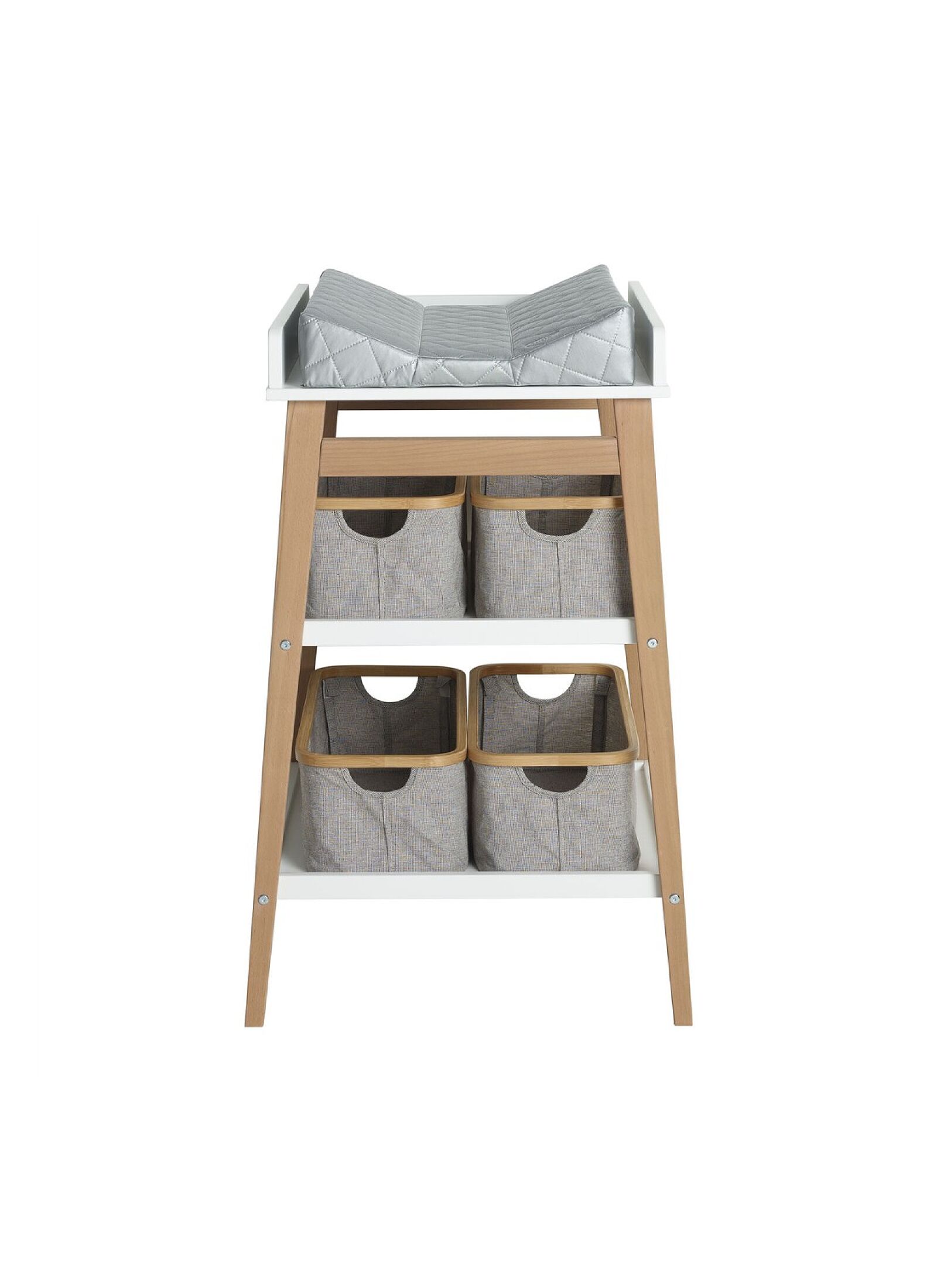 CHANGING TABLE HIP WHITE/NATURAL
