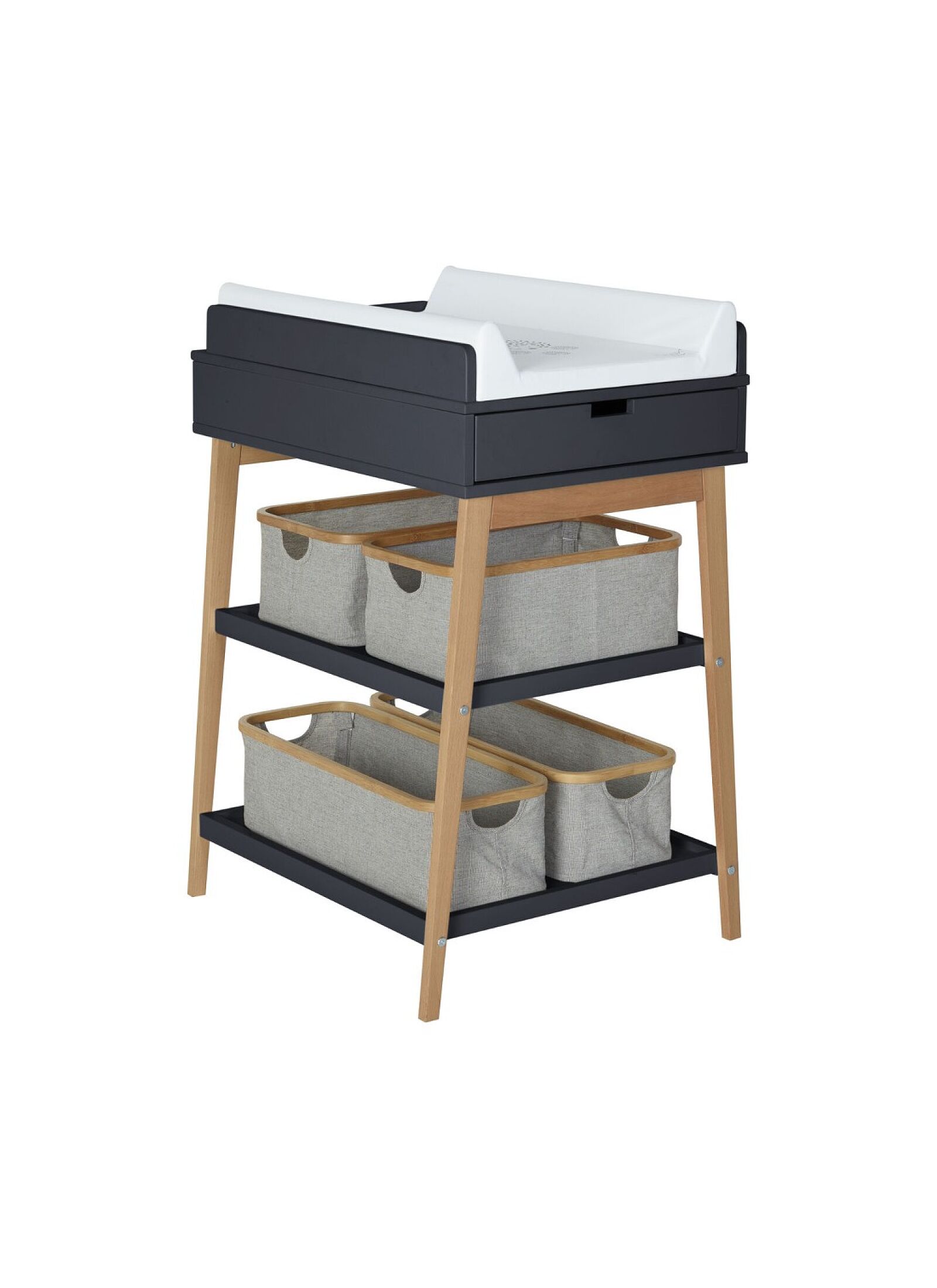 CHANGING TABLE WITH DRAWER HIP MOONSHADOW/NATURAL