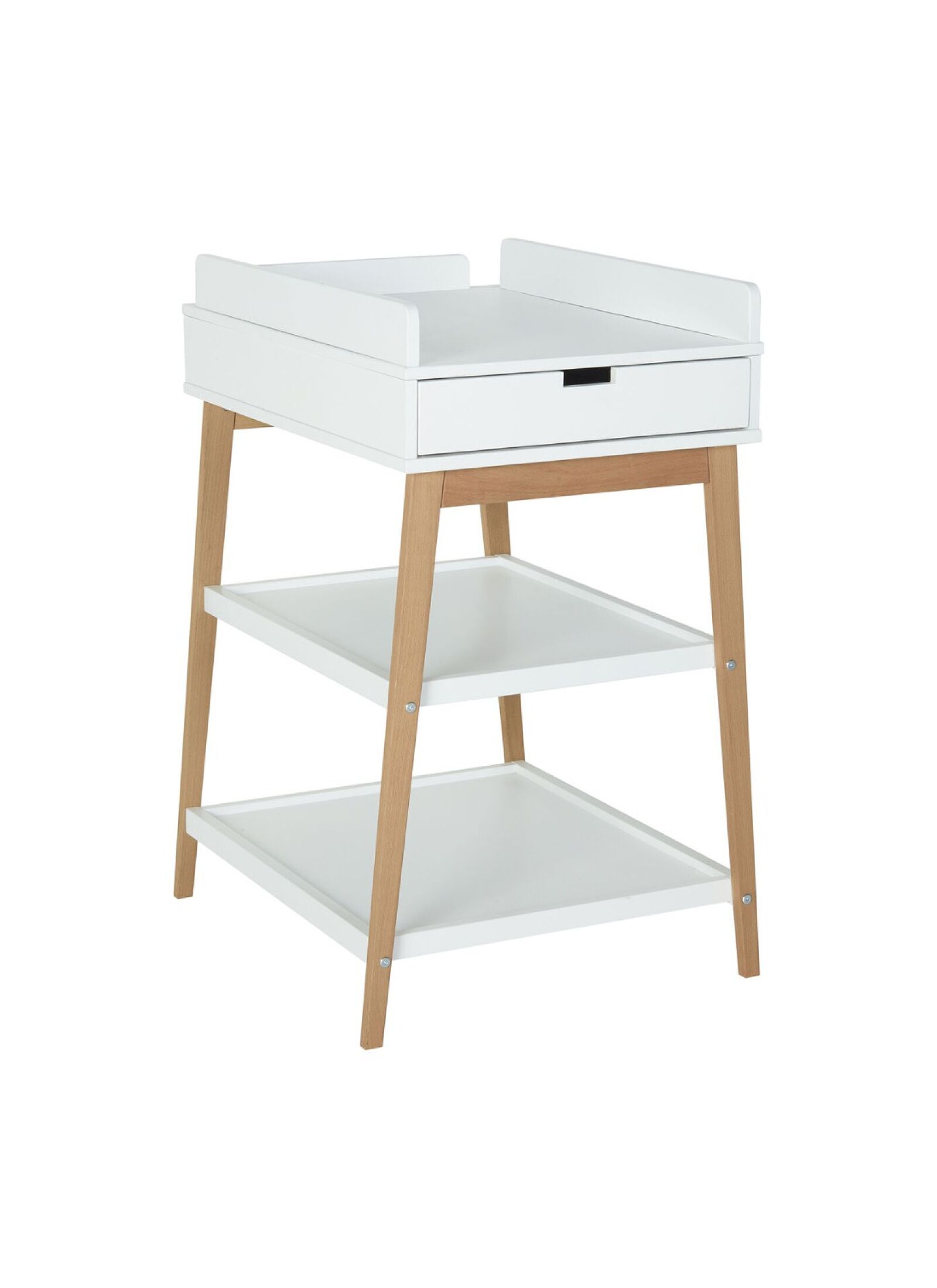 CHANGING TABLE WITH DRAWER HIP WHITE/NATURAL