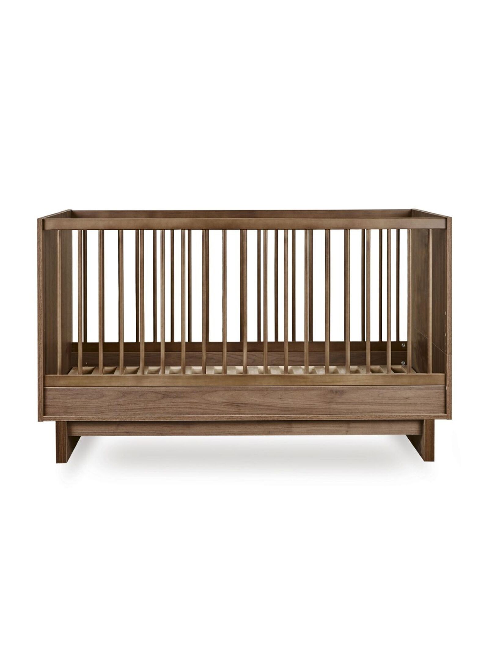 CRIB, DRAWER AND EXTENSION CHANGER UNIT SET KYO WALNUT