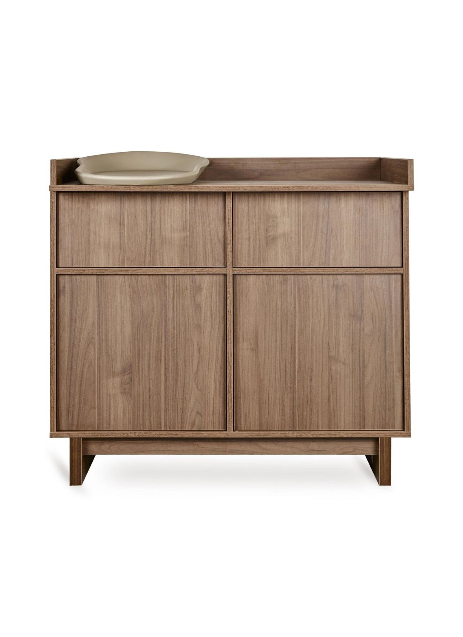 CRIB, DRAWER AND EXTENSION CHANGER UNIT SET KYO WALNUT