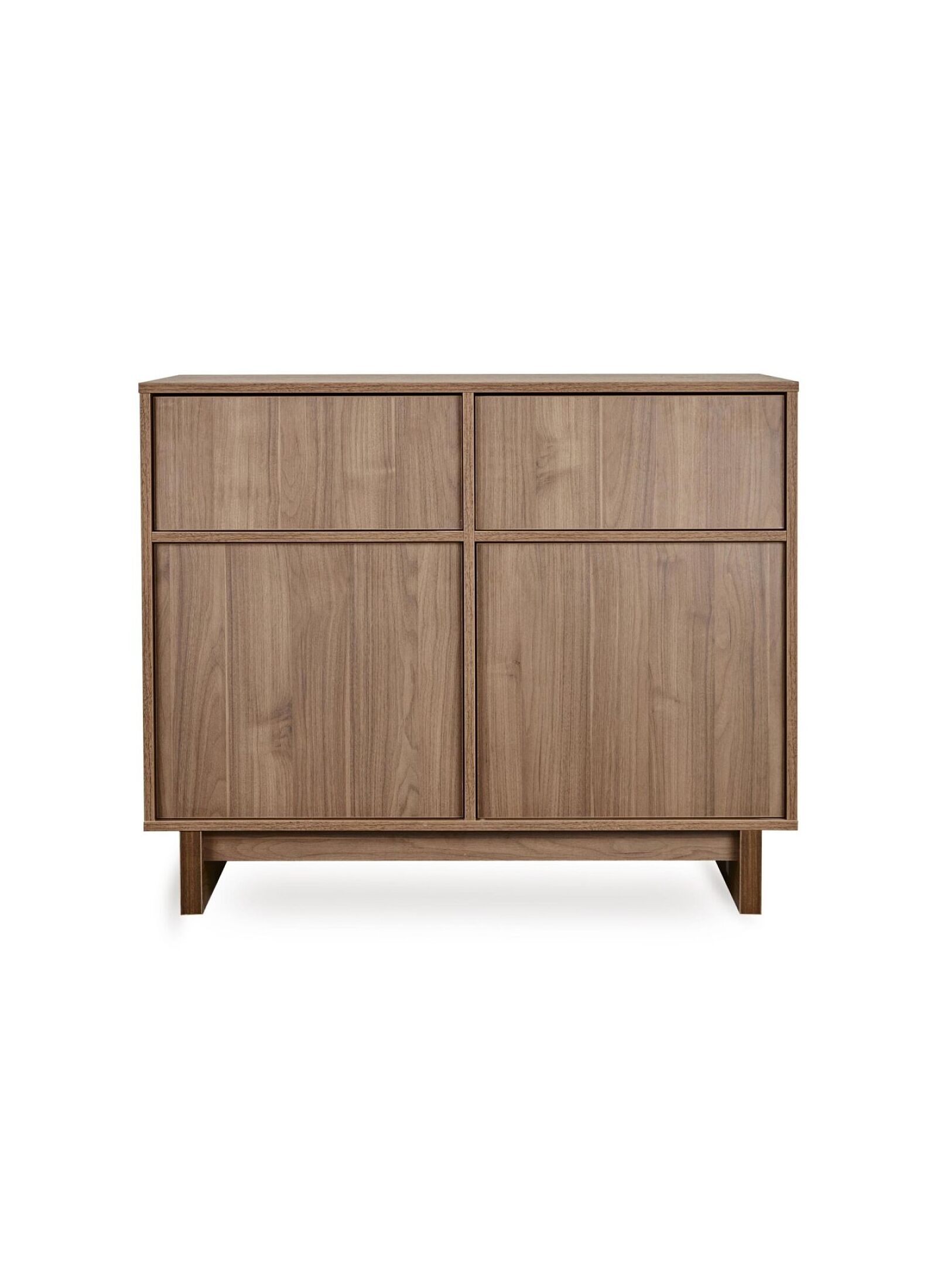 CRIB, DRAWER AND EXTENSION CHANGER UNIT SET KYO WALNUT