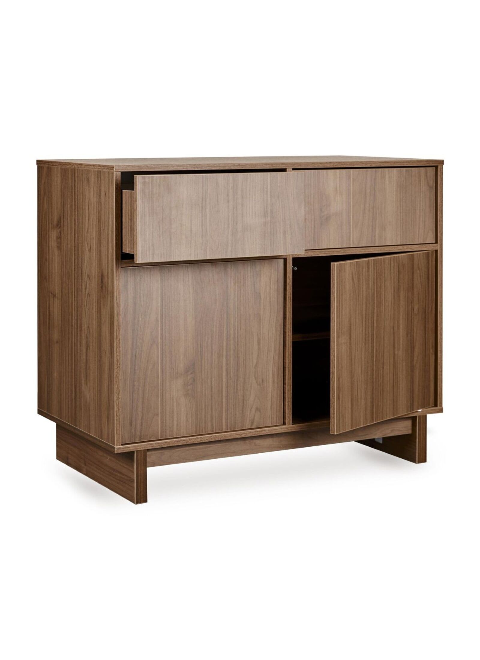 CRIB, DRAWER AND EXTENSION CHANGER UNIT SET KYO WALNUT