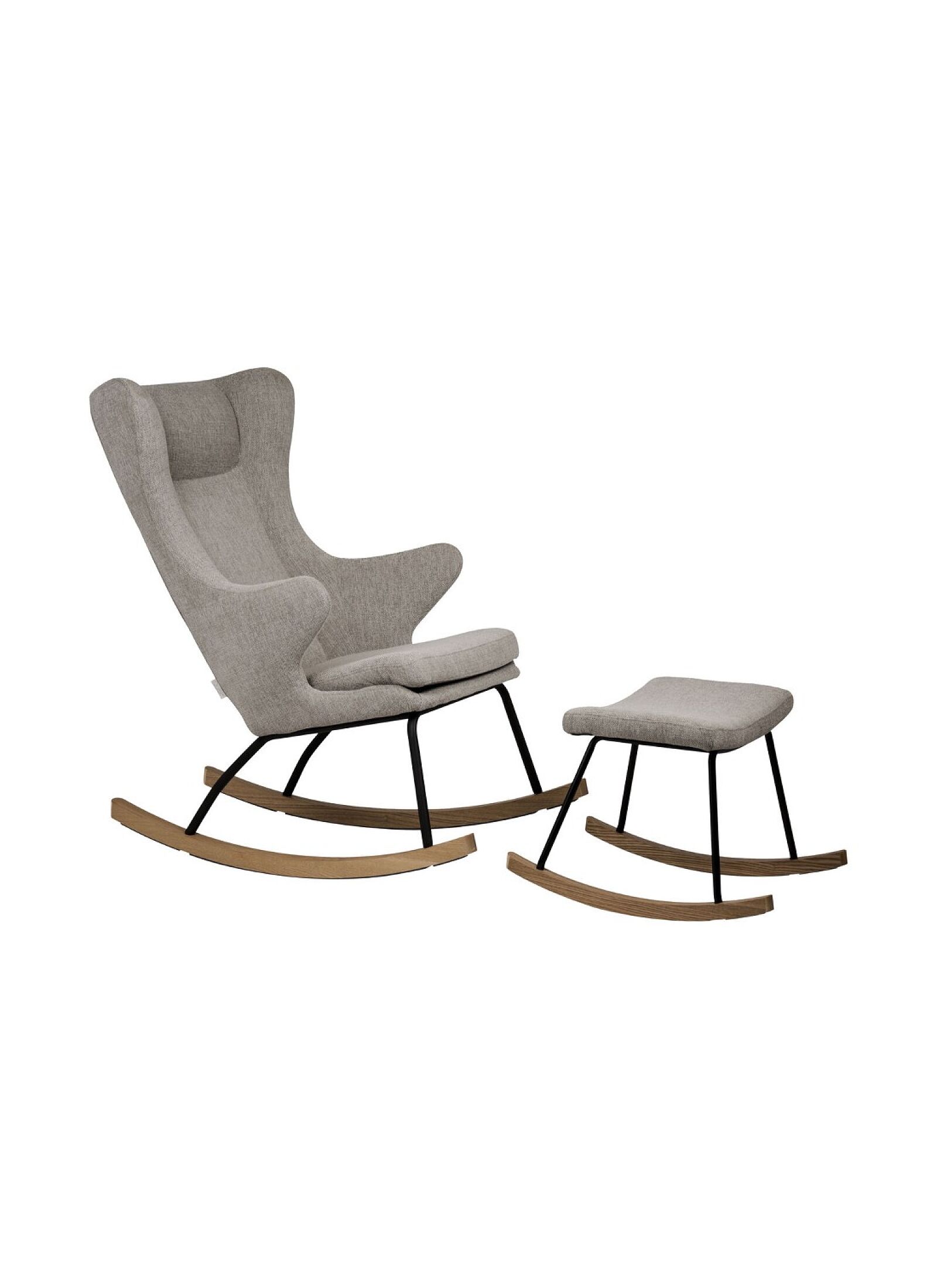 HOCKER FOR ROCKER DE LUXE SAND GREY