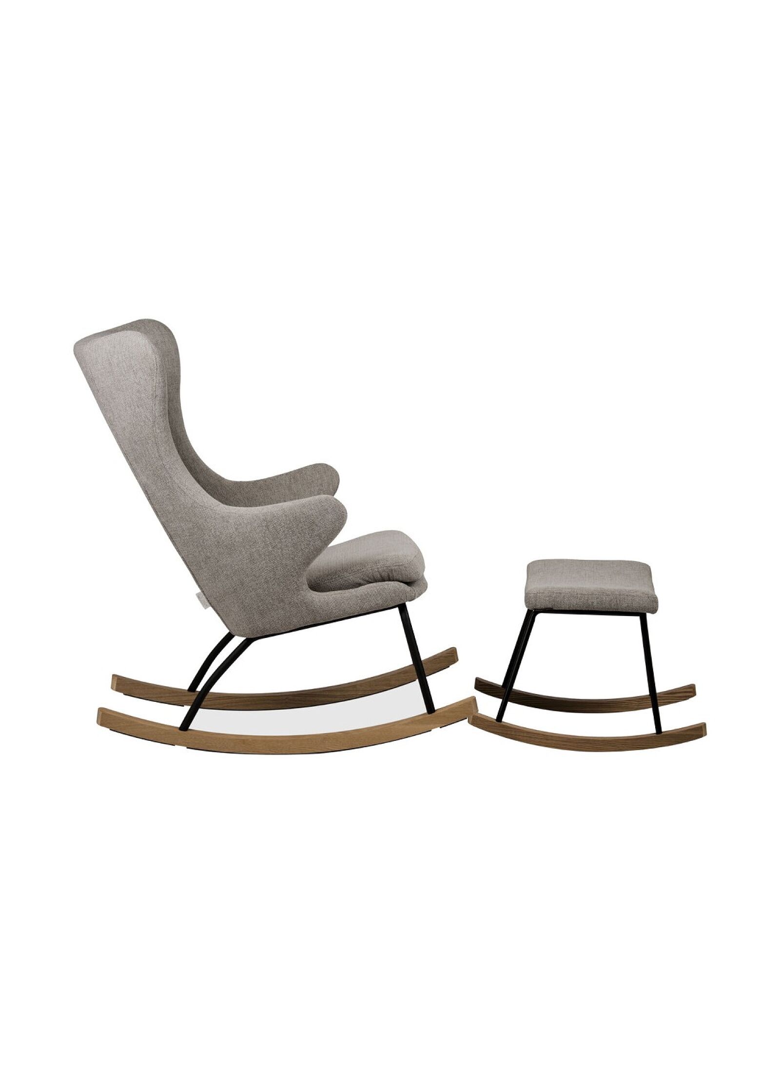 HOCKER FOR ROCKER DE LUXE SAND GREY