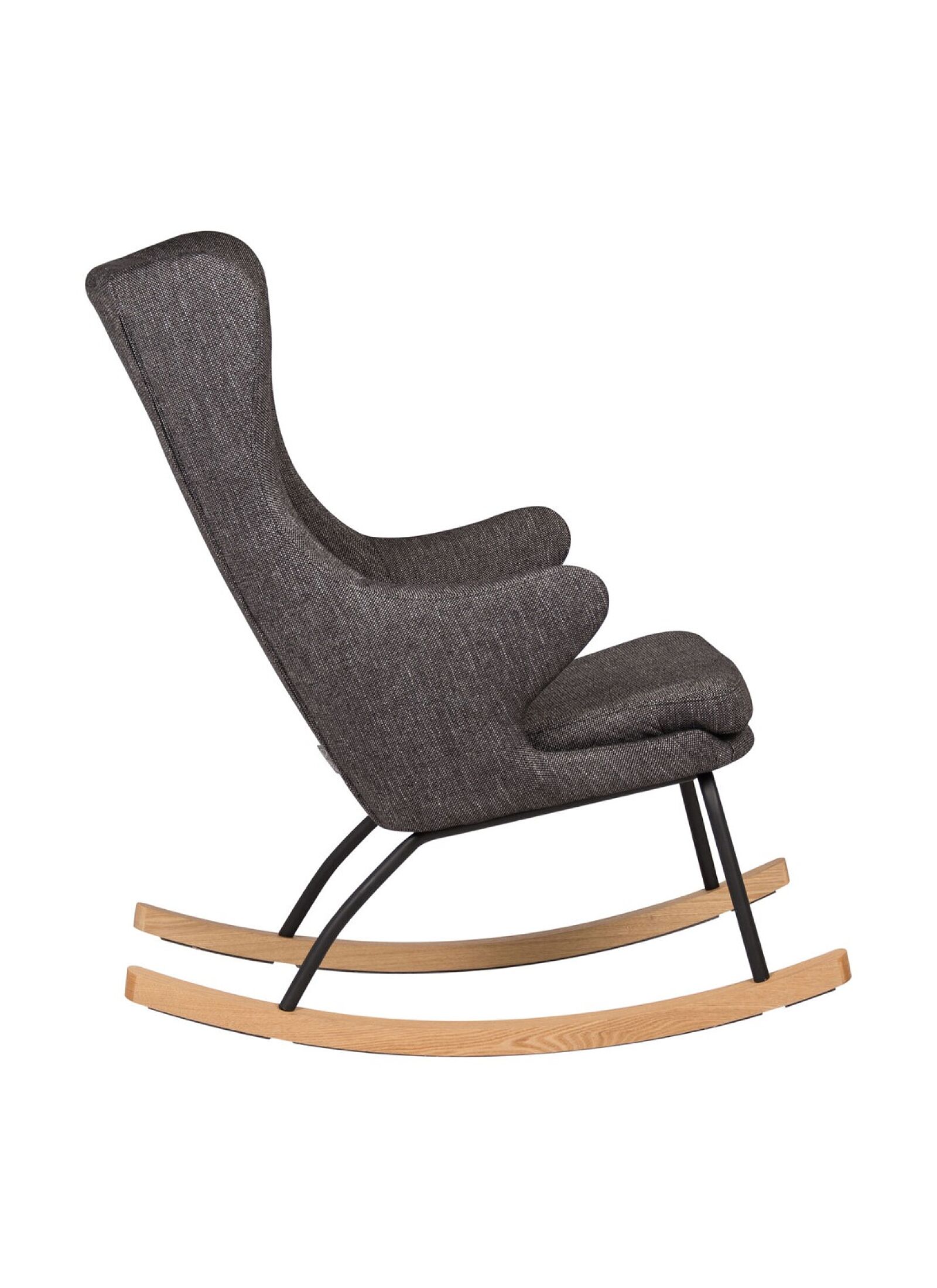 ROCKING ADULT CHAIR DE LUXE BLACK