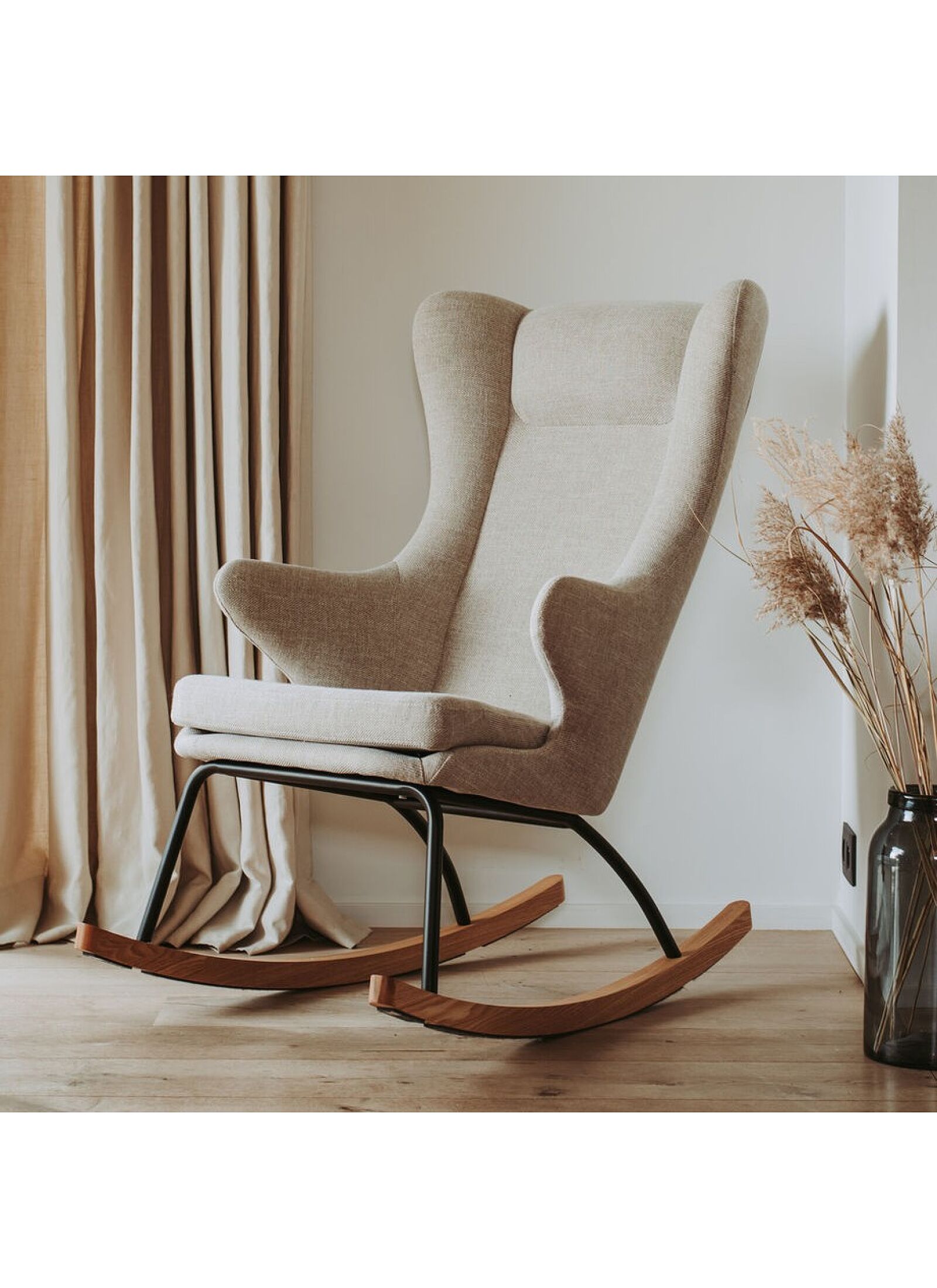 ROCKING ADULT CHAIR DE LUXE CLAY